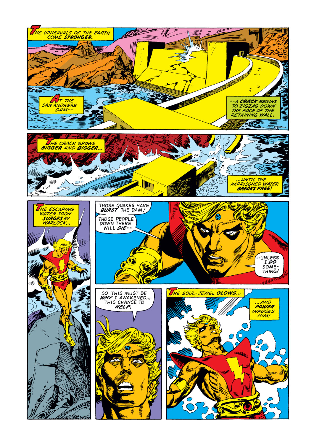 Read online Warlock (1972) comic -  Issue #5 - 10