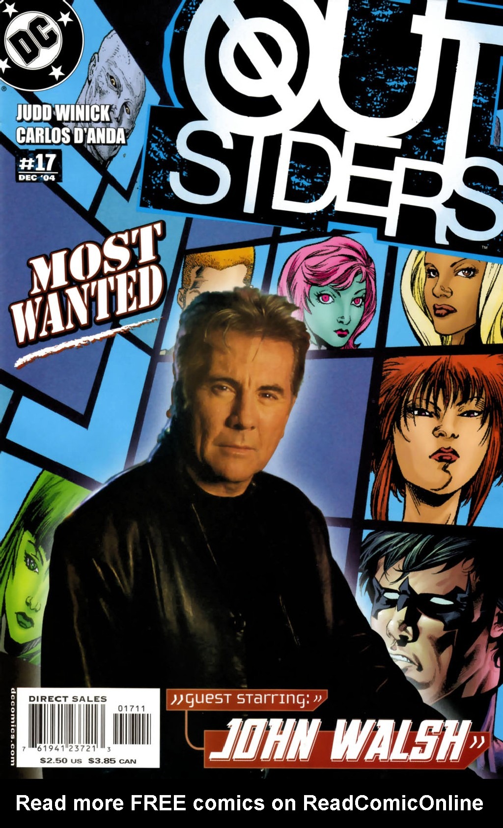 Read online Outsiders (2003) comic -  Issue #17 - 1
