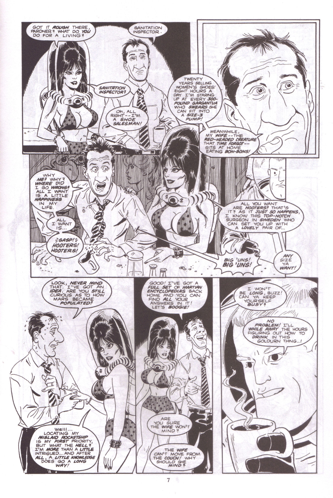 Read online Elvira, Mistress of the Dark comic -  Issue #41 - 9
