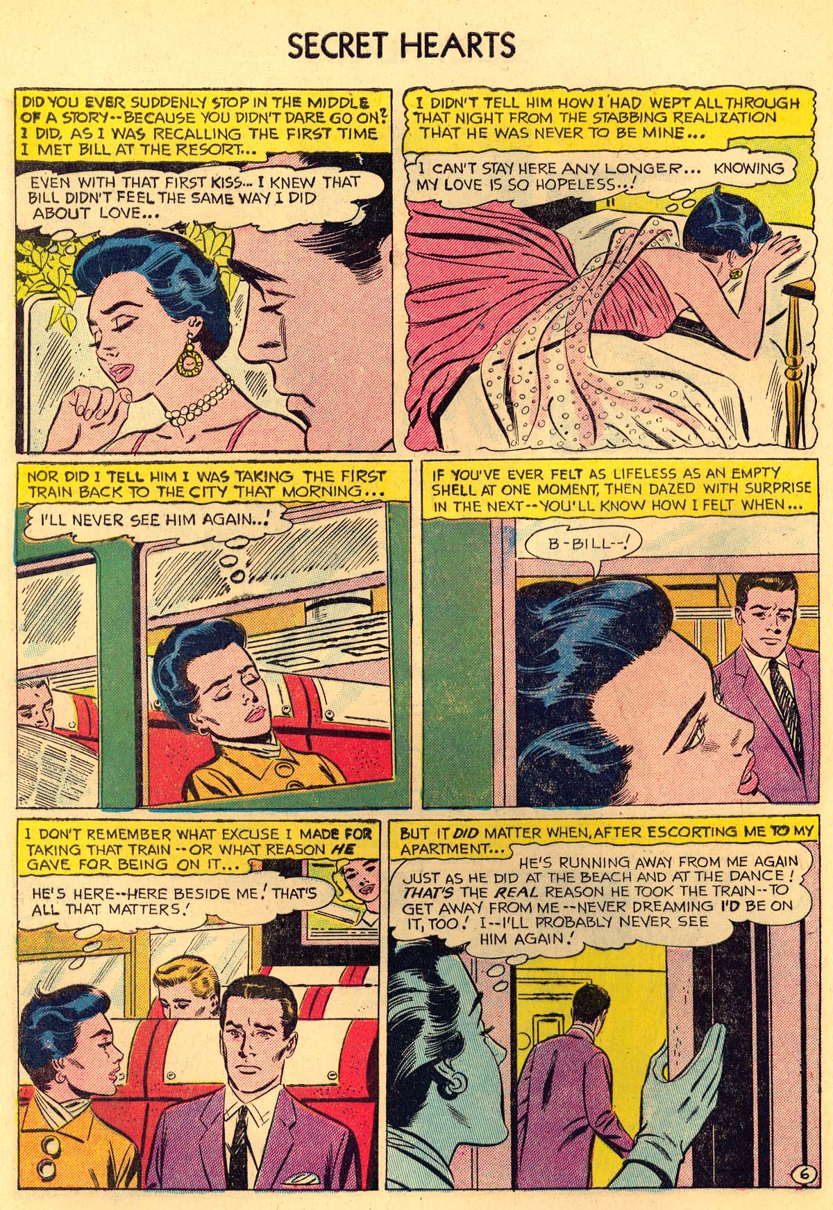 Read online Secret Hearts comic -  Issue #35 - 32