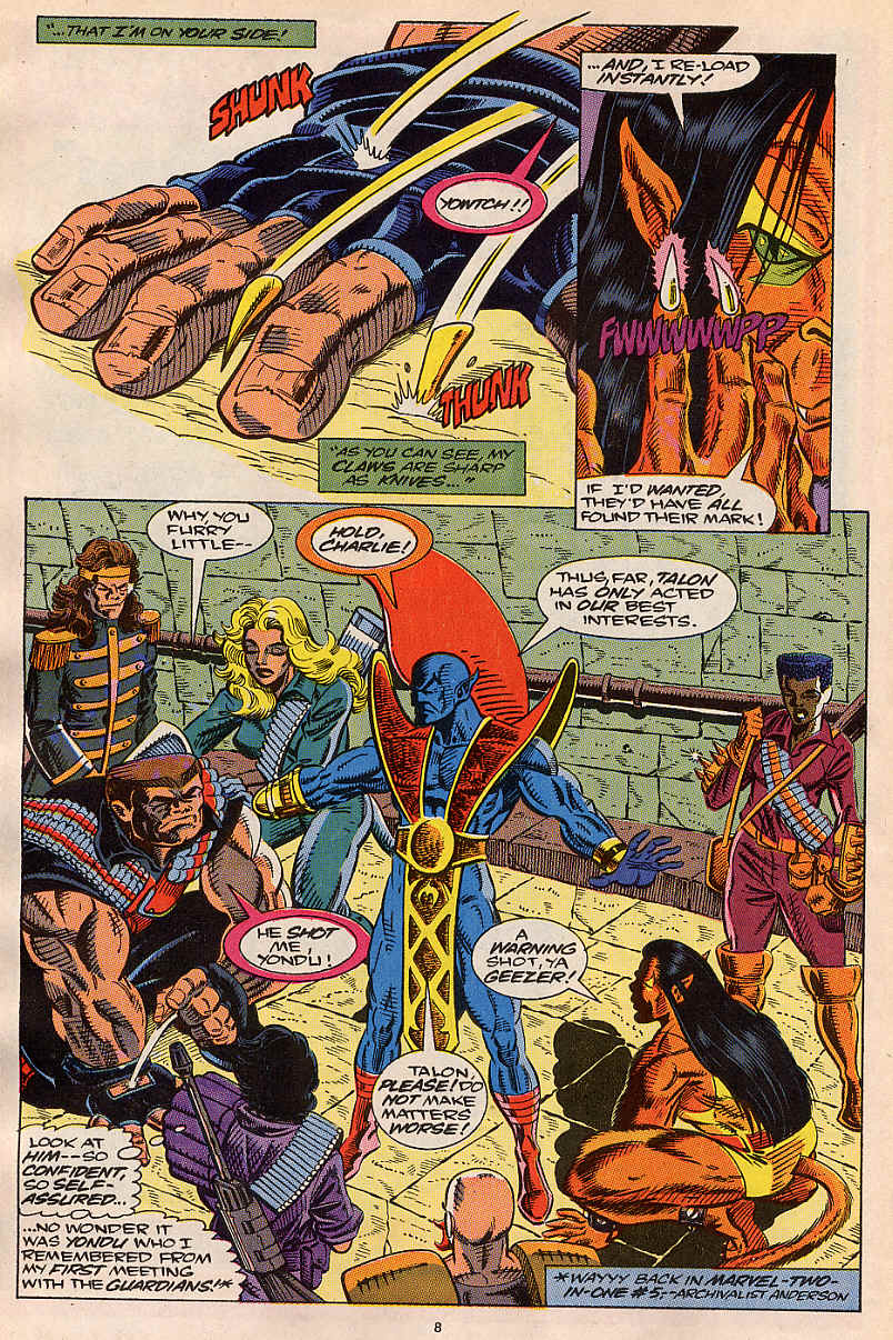 Read online Guardians of the Galaxy (1990) comic -  Issue #19 - 7