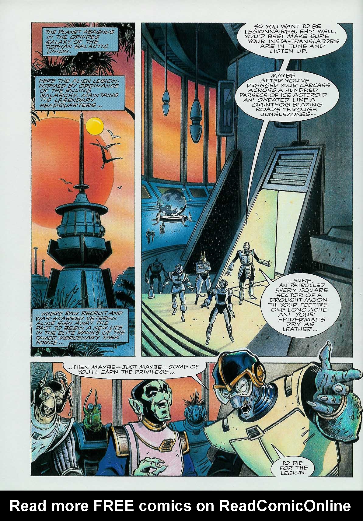 Read online Marvel Graphic Novel comic -  Issue #25 - The Alien Legion - A Grey Day to Die - 5