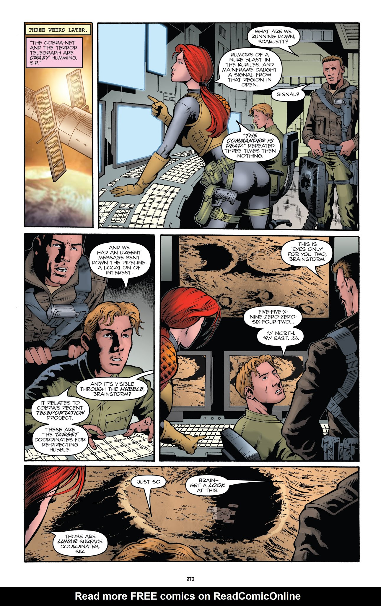 Read online G.I. Joe: The IDW Collection comic -  Issue # TPB 5 - 272