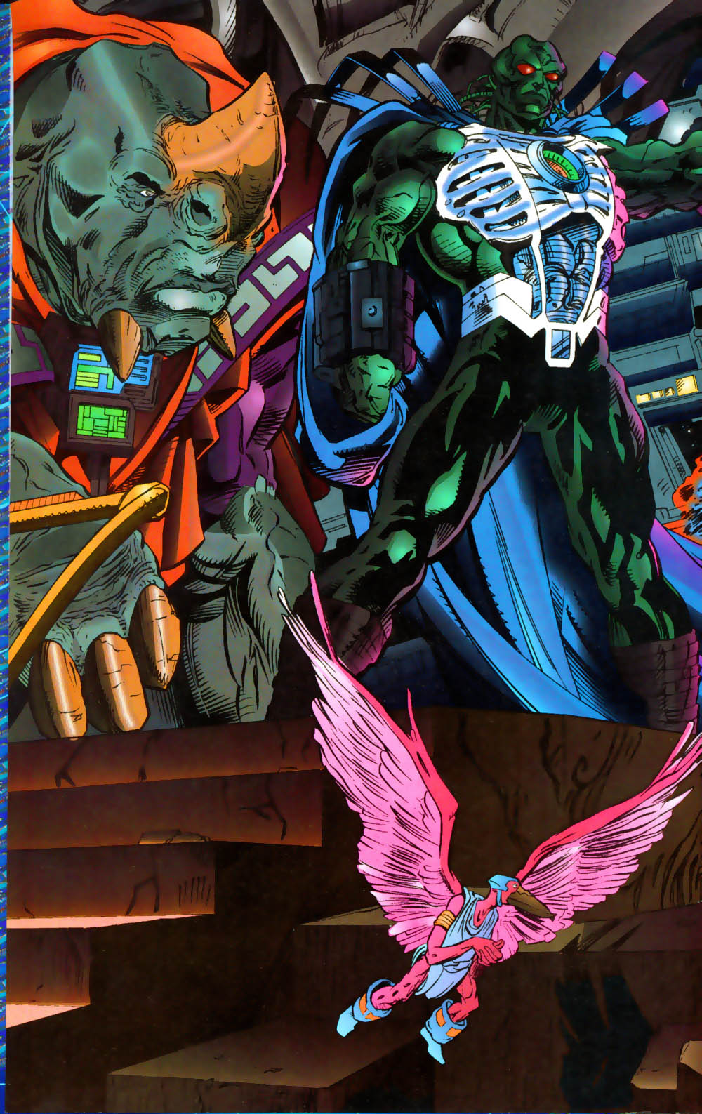 Read online Leonard Nimoy's Primortals (1995) comic -  Issue #1 - 4