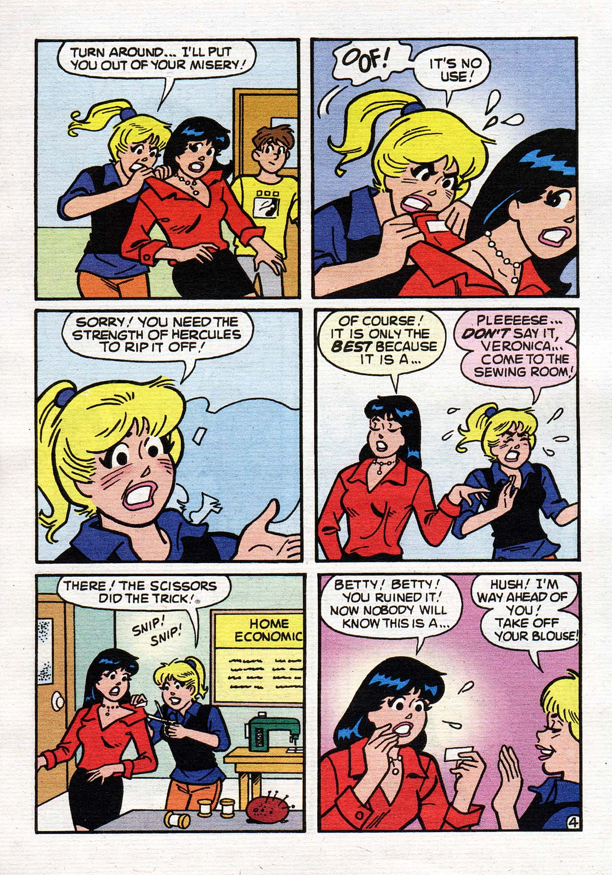 Read online Betty and Veronica Digest Magazine comic -  Issue #144 - 12