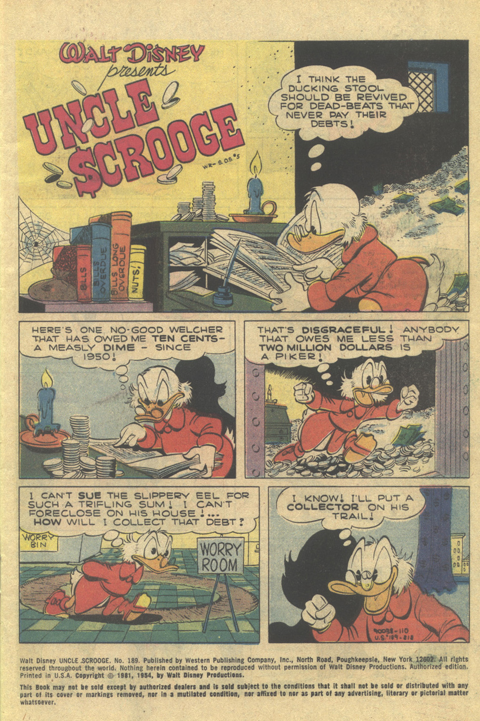 Read online Uncle Scrooge (1953) comic -  Issue #189 - 3