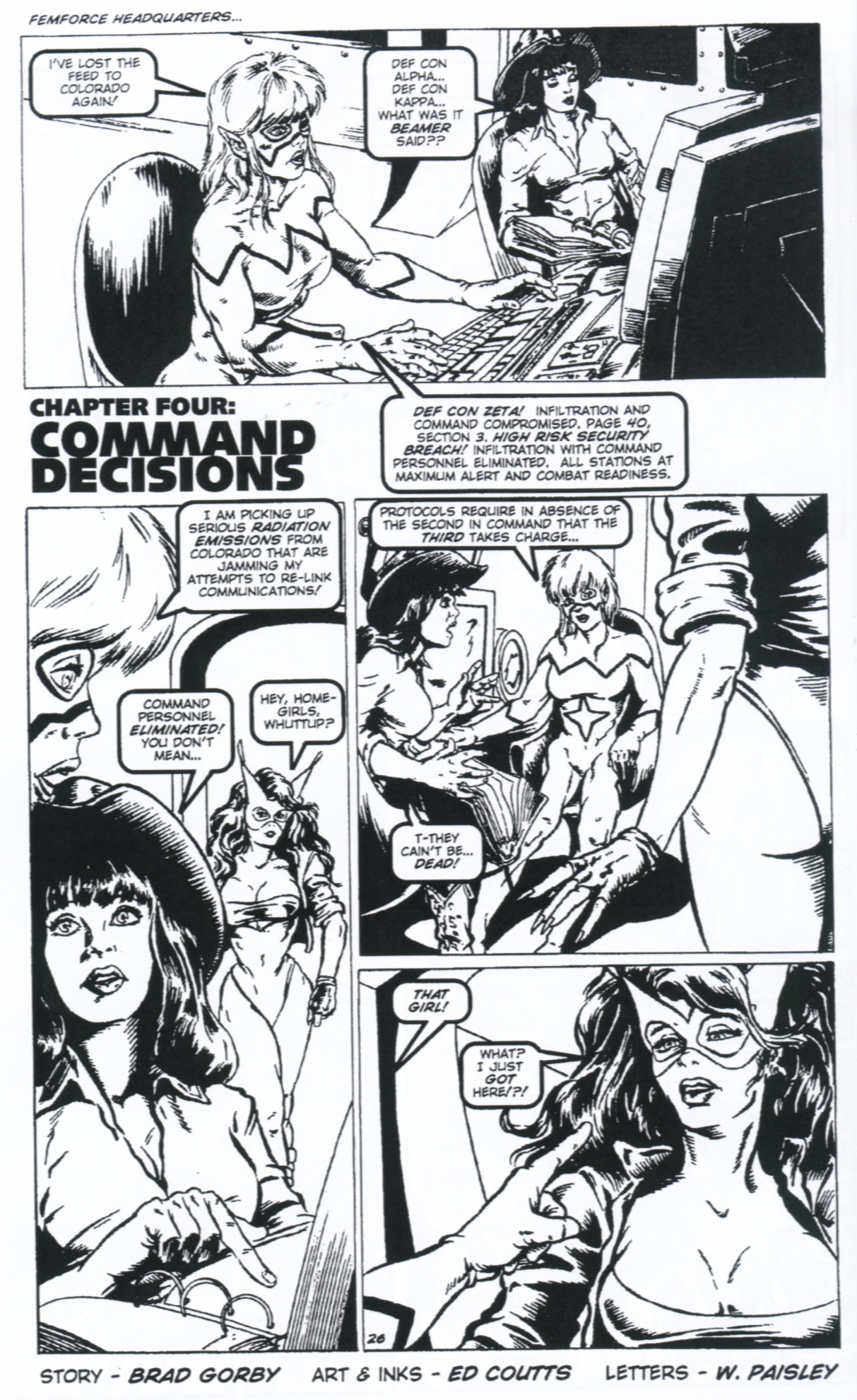 Read online Femforce comic -  Issue #130 - 28