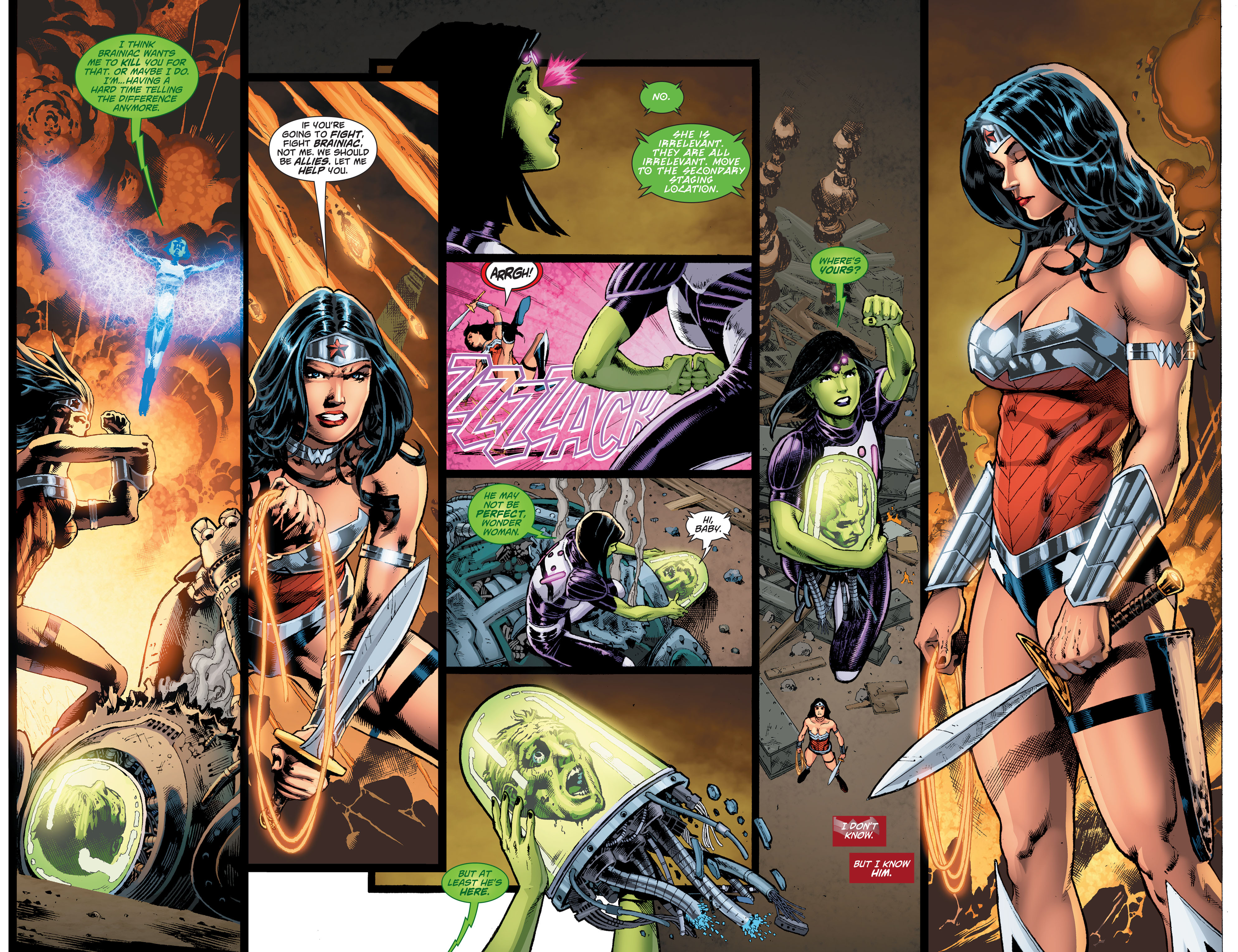 Read online Superman/Wonder Woman comic - Issue #10.