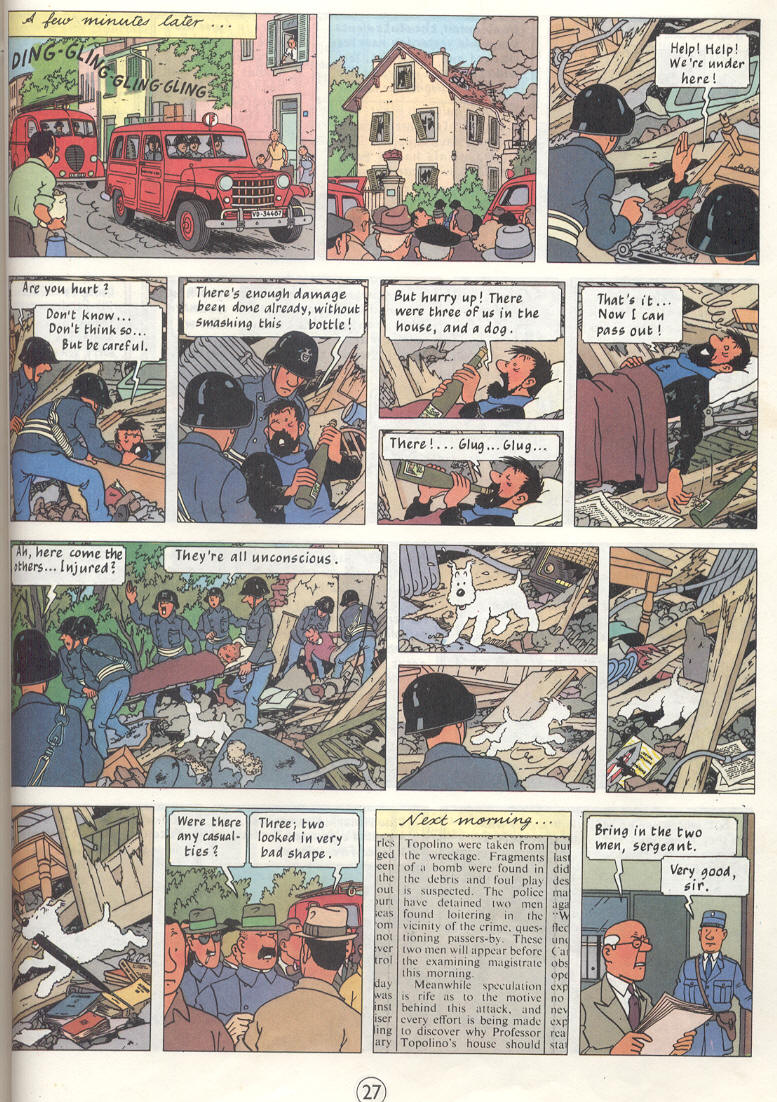 Read online The Adventures of Tintin comic -  Issue #18 - 28