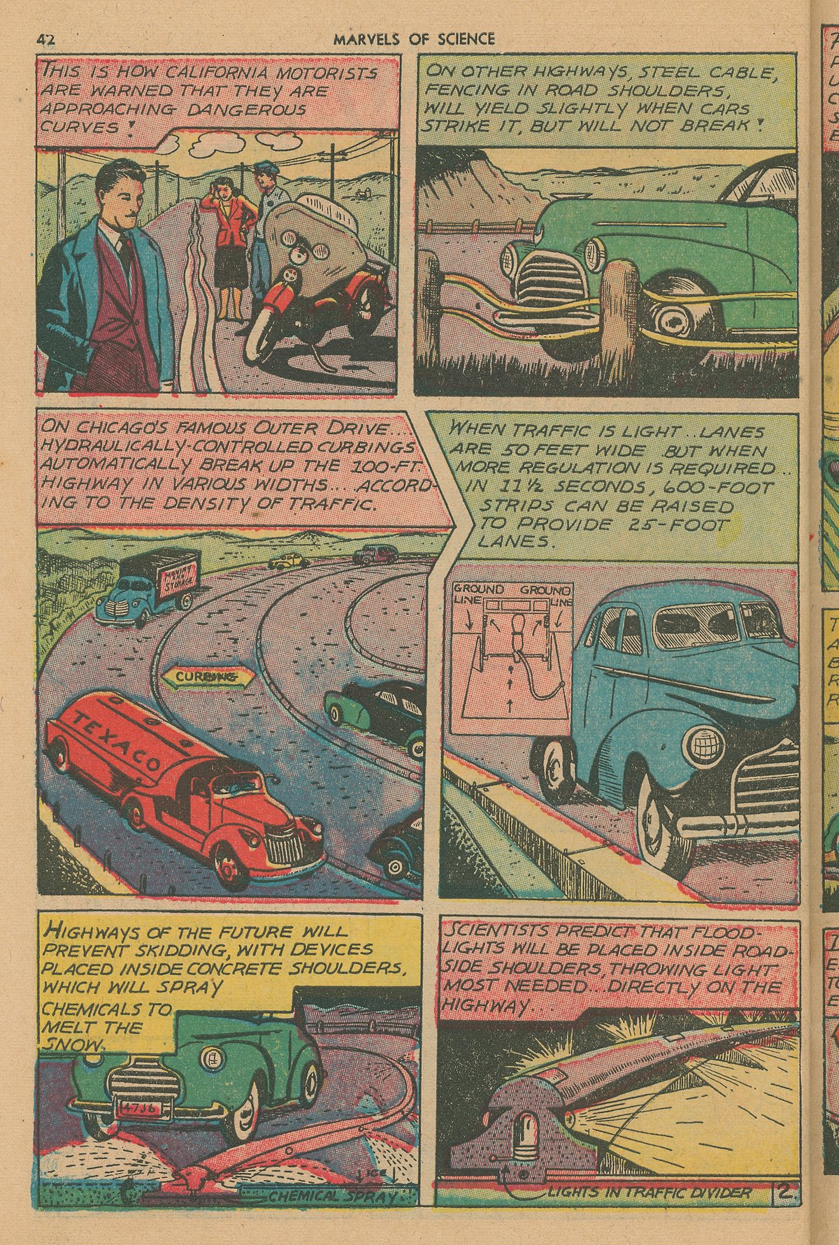 Read online Marvels Of Science comic -  Issue #4 - 44