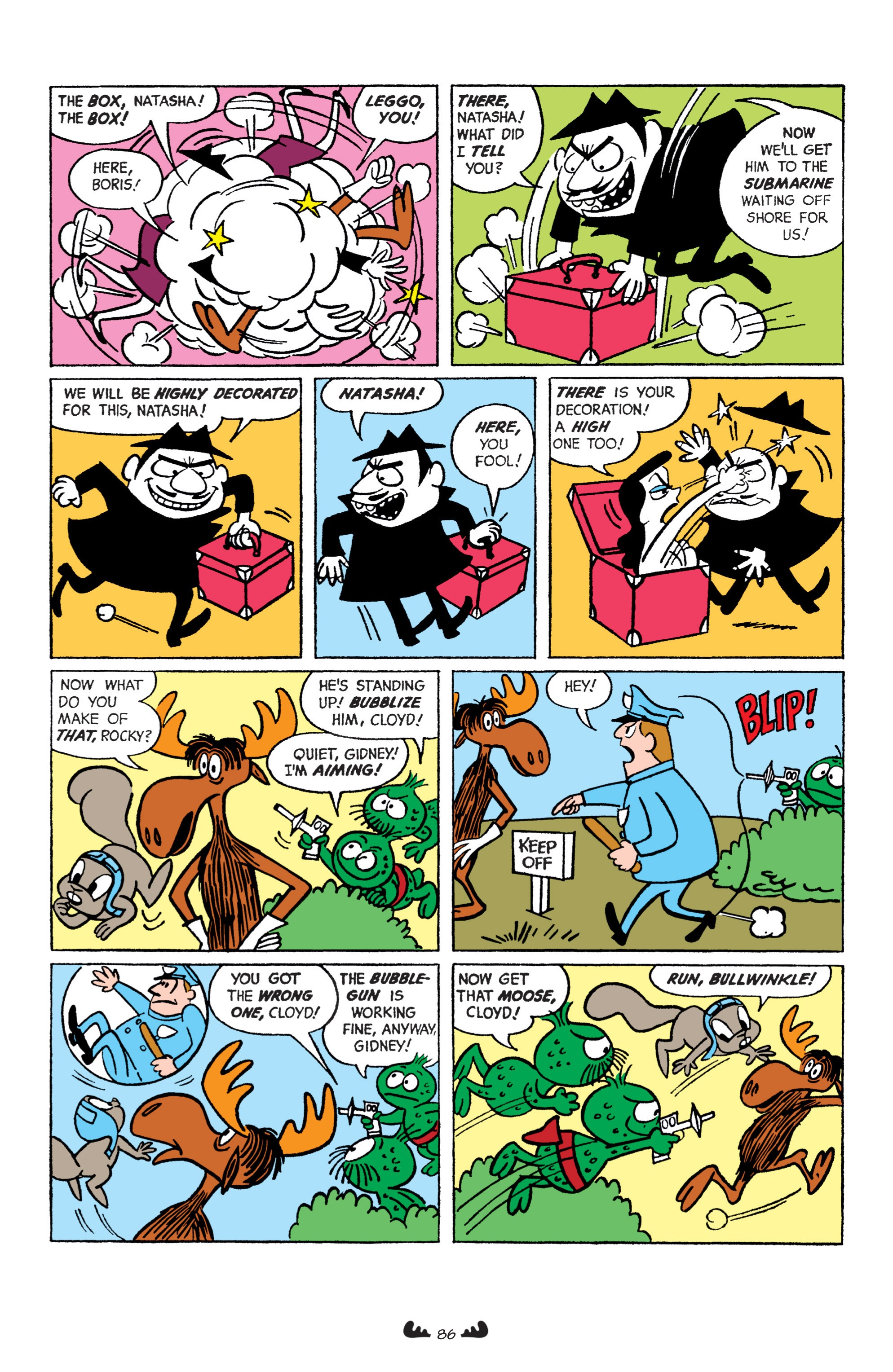 Read online Rocky & Bullwinkle Classics comic -  Issue # TPB 1 - 87