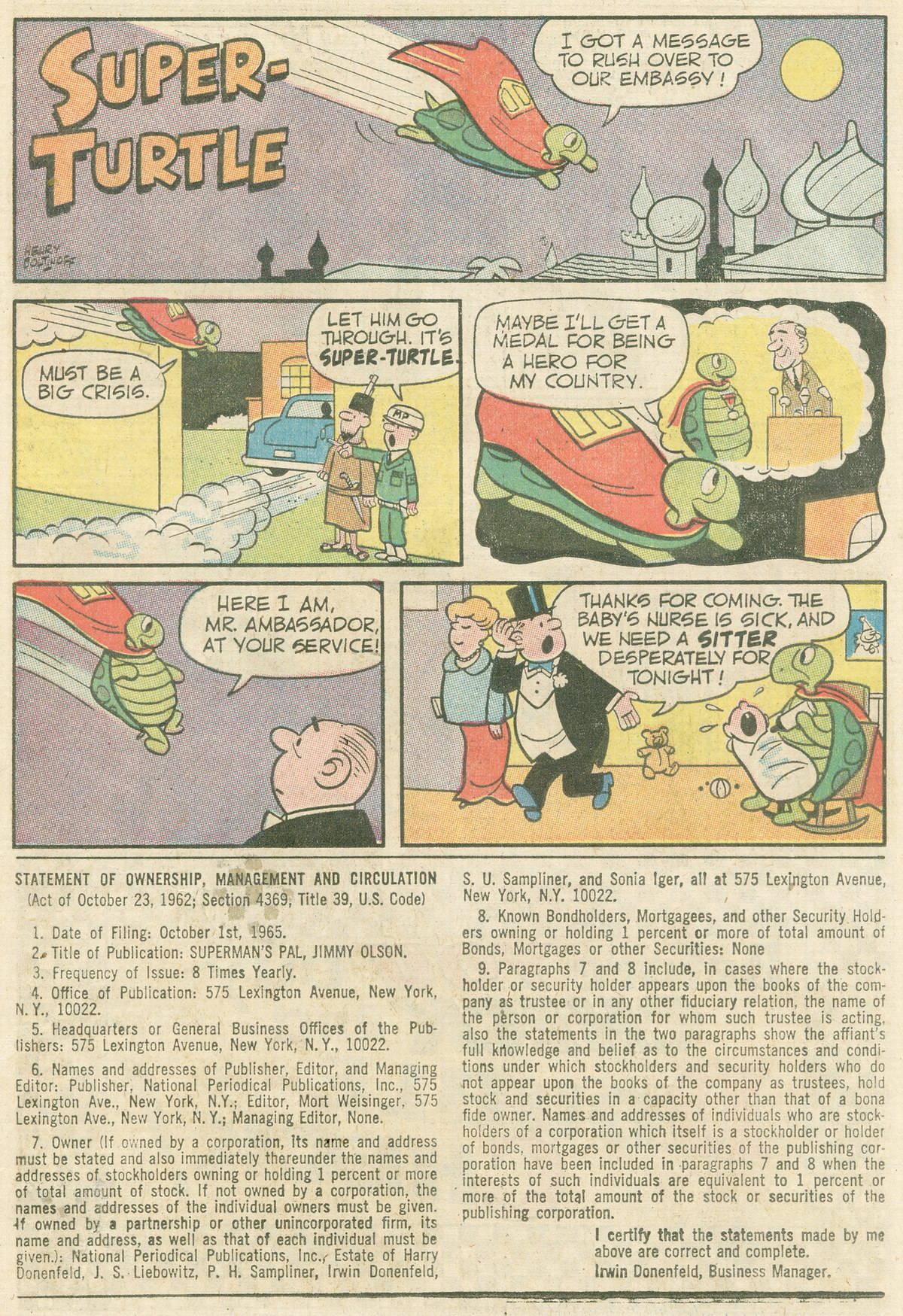 Read online Superman's Pal Jimmy Olsen comic -  Issue #91 - 16