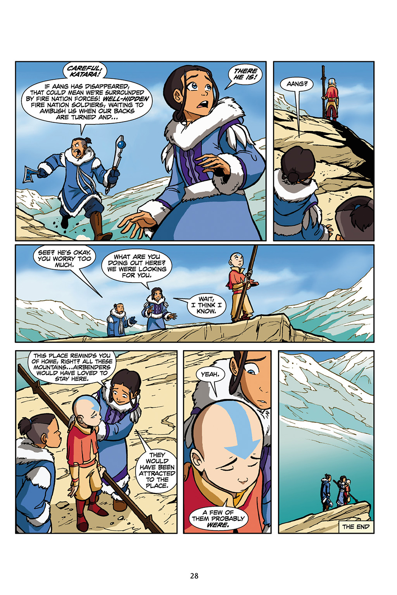 Read online Nickelodeon Avatar: The Last Airbender - The Lost Adventures comic -  Issue # Full - 29