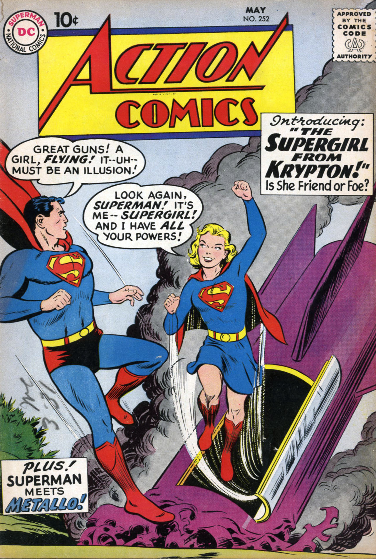 Read online Action Comics (1938) comic -  Issue #252 - 1