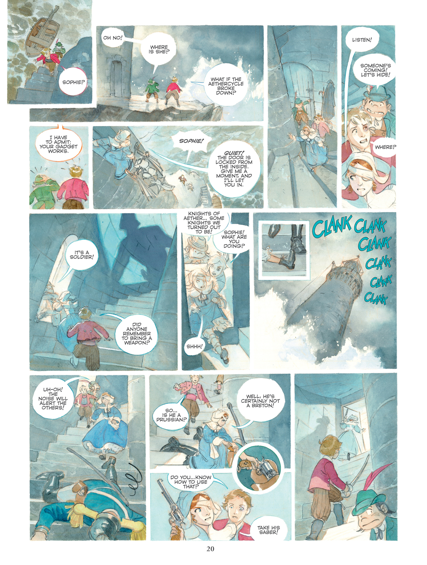 Read online Castle In the Stars: The Space Race of 1869 comic -  Issue #Castle In the Stars TPB The Knights of Mars - 23