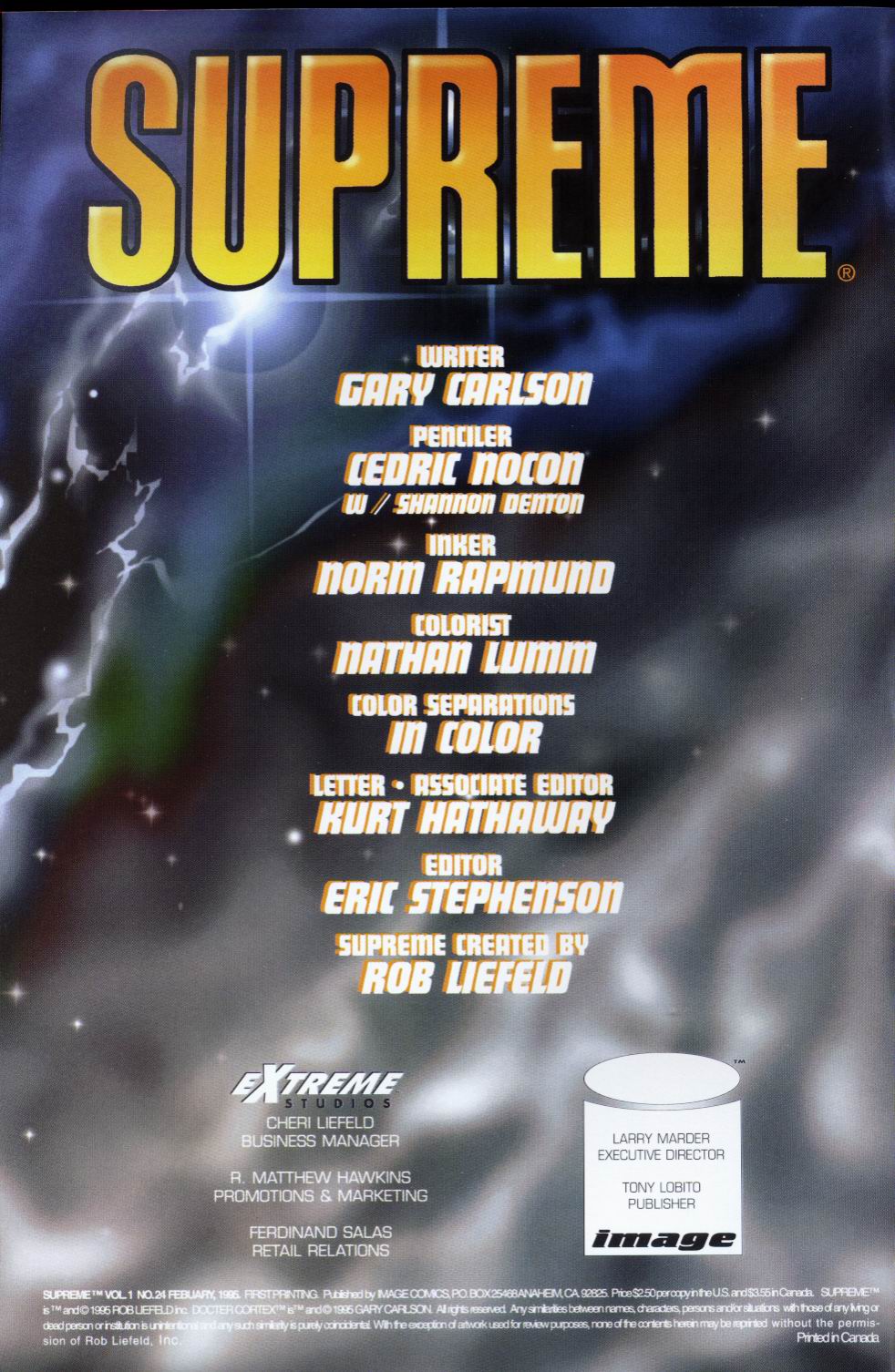 Read online Supreme (1992) comic -  Issue #24 - 2