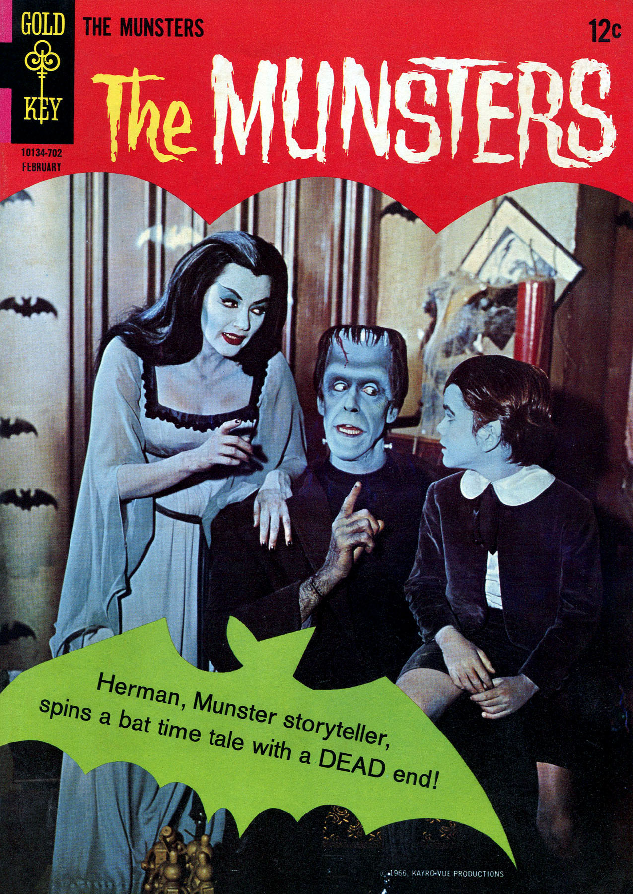 Read online The Munsters comic -  Issue #11 - 1