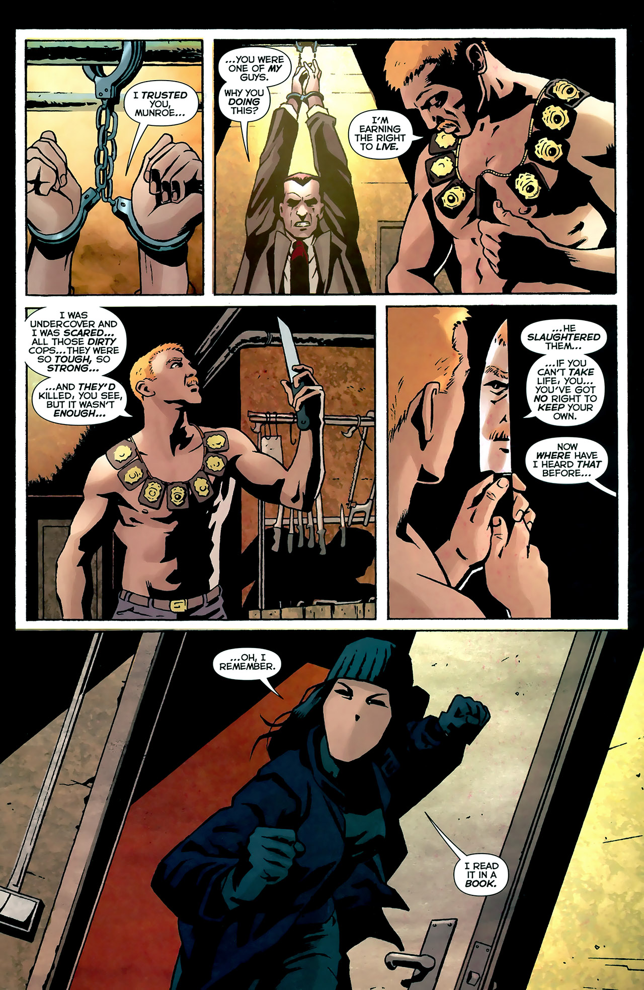 Read online Crime Bible: The Five Lessons of Blood comic -  Issue #4 - 16