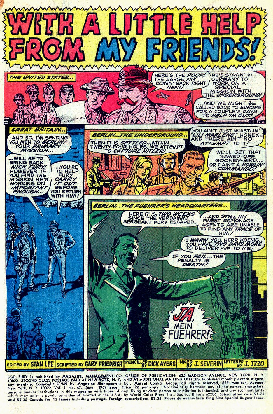 Read online Sgt. Fury comic -  Issue #67 - 3