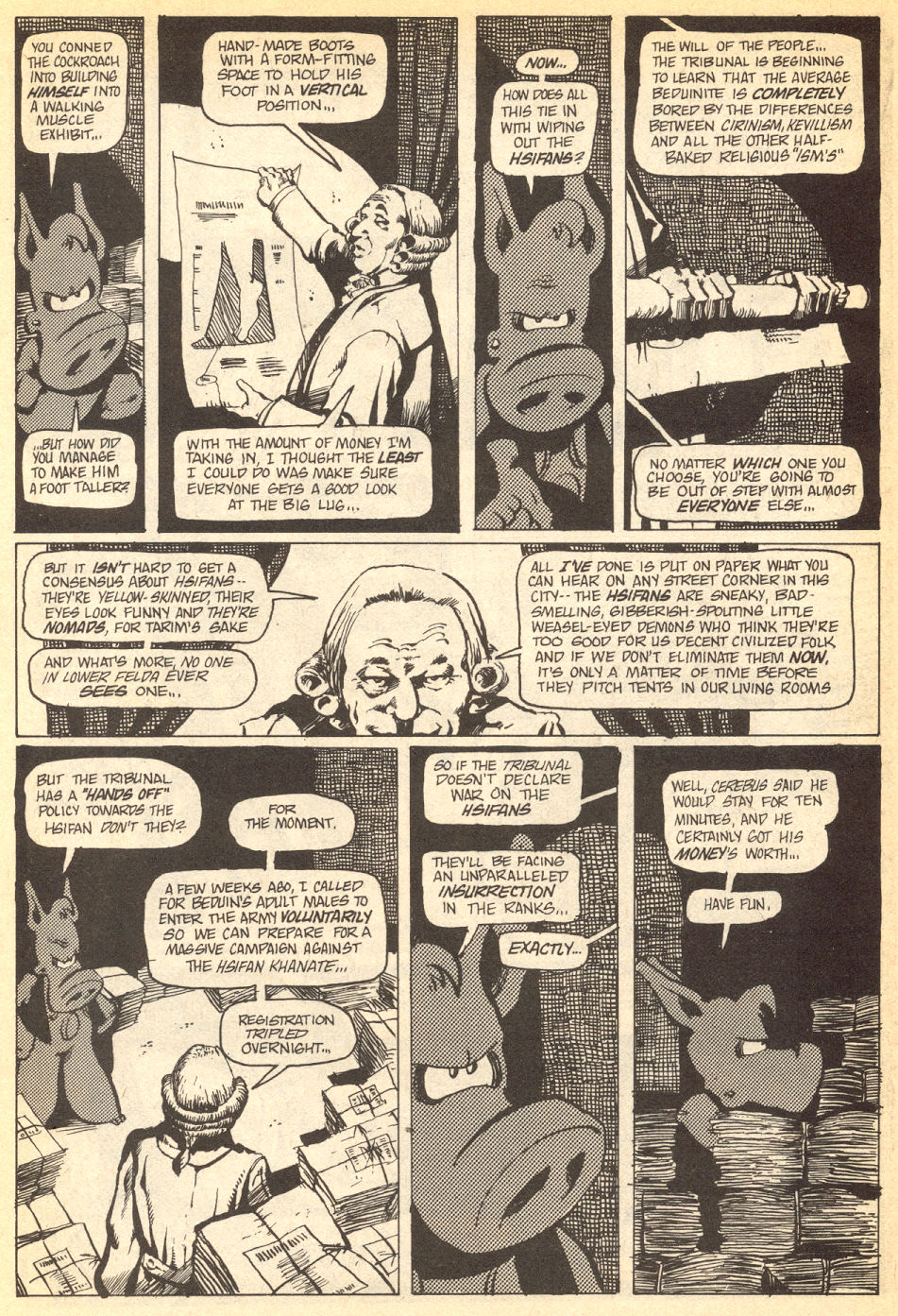 Read online Cerebus comic -  Issue #21 - 14