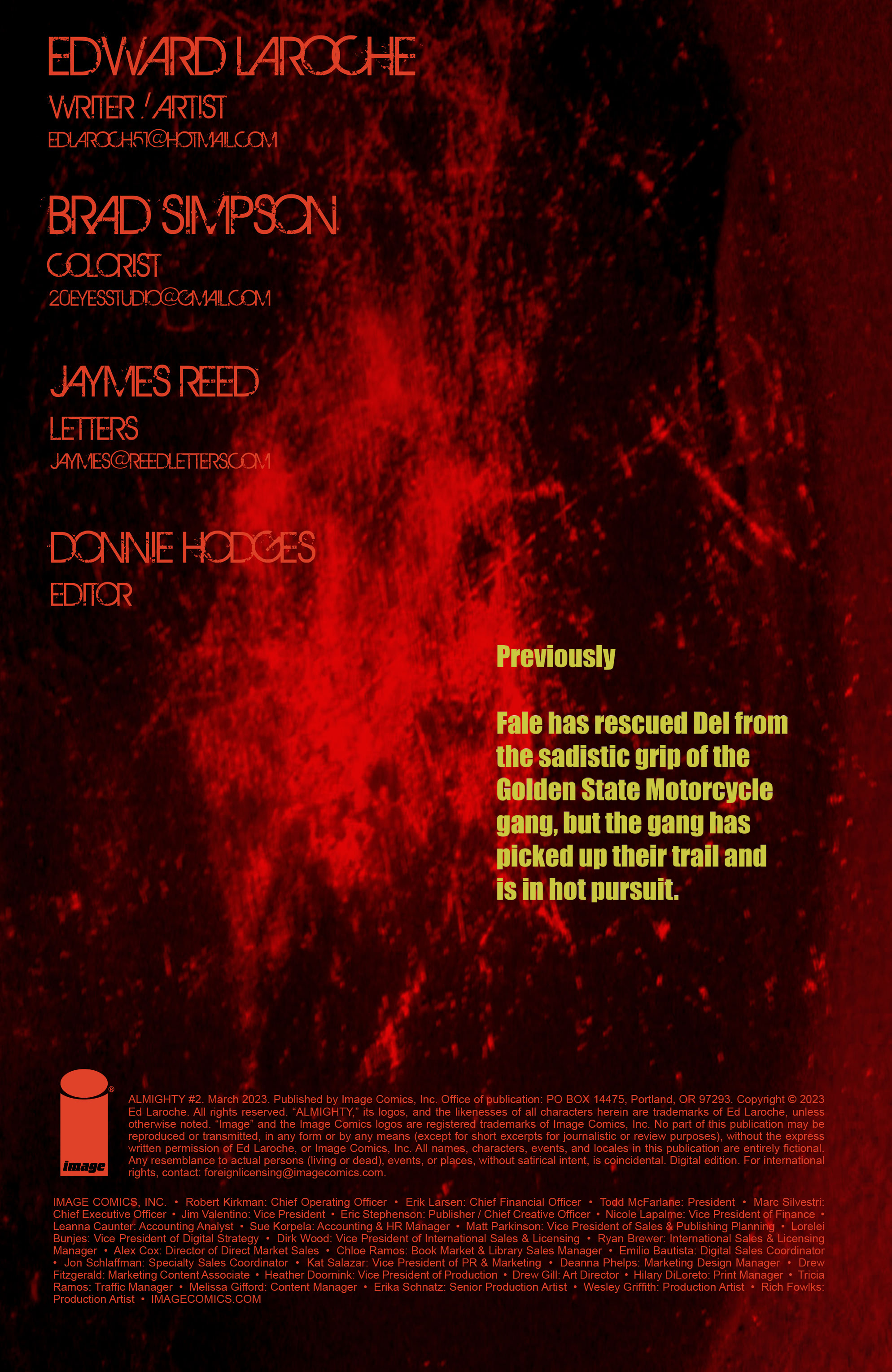 Read online Almighty comic -  Issue #2 - 2