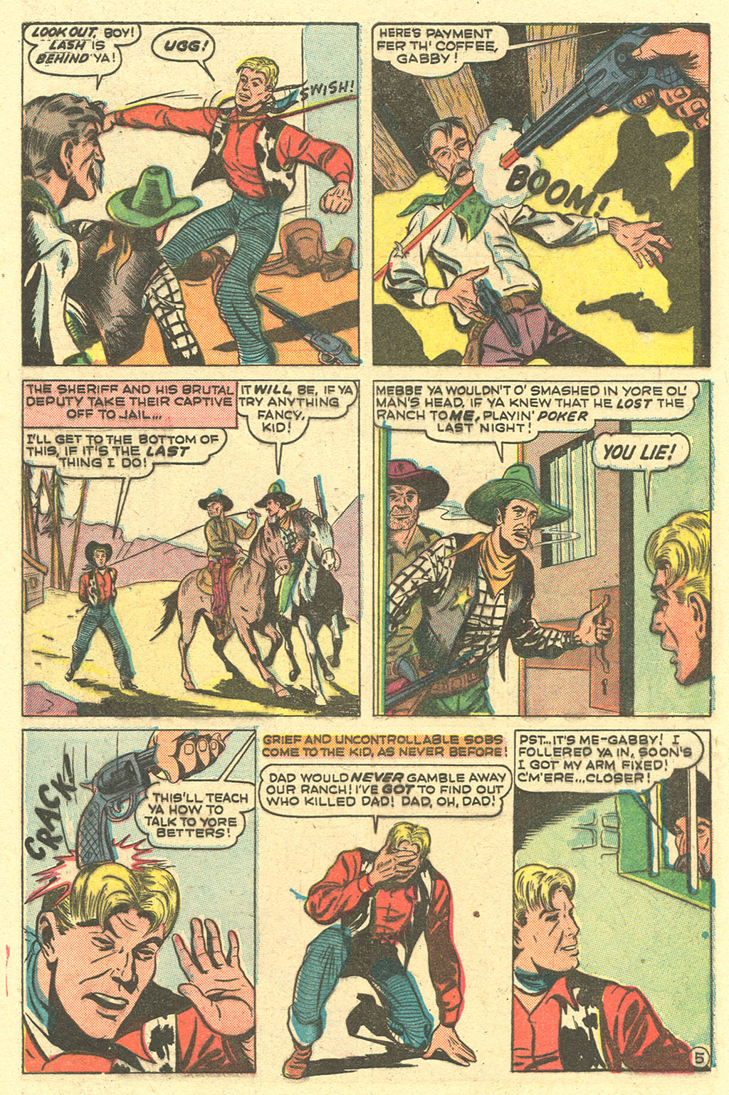 Read online Kid Colt Outlaw comic -  Issue #1 - 7