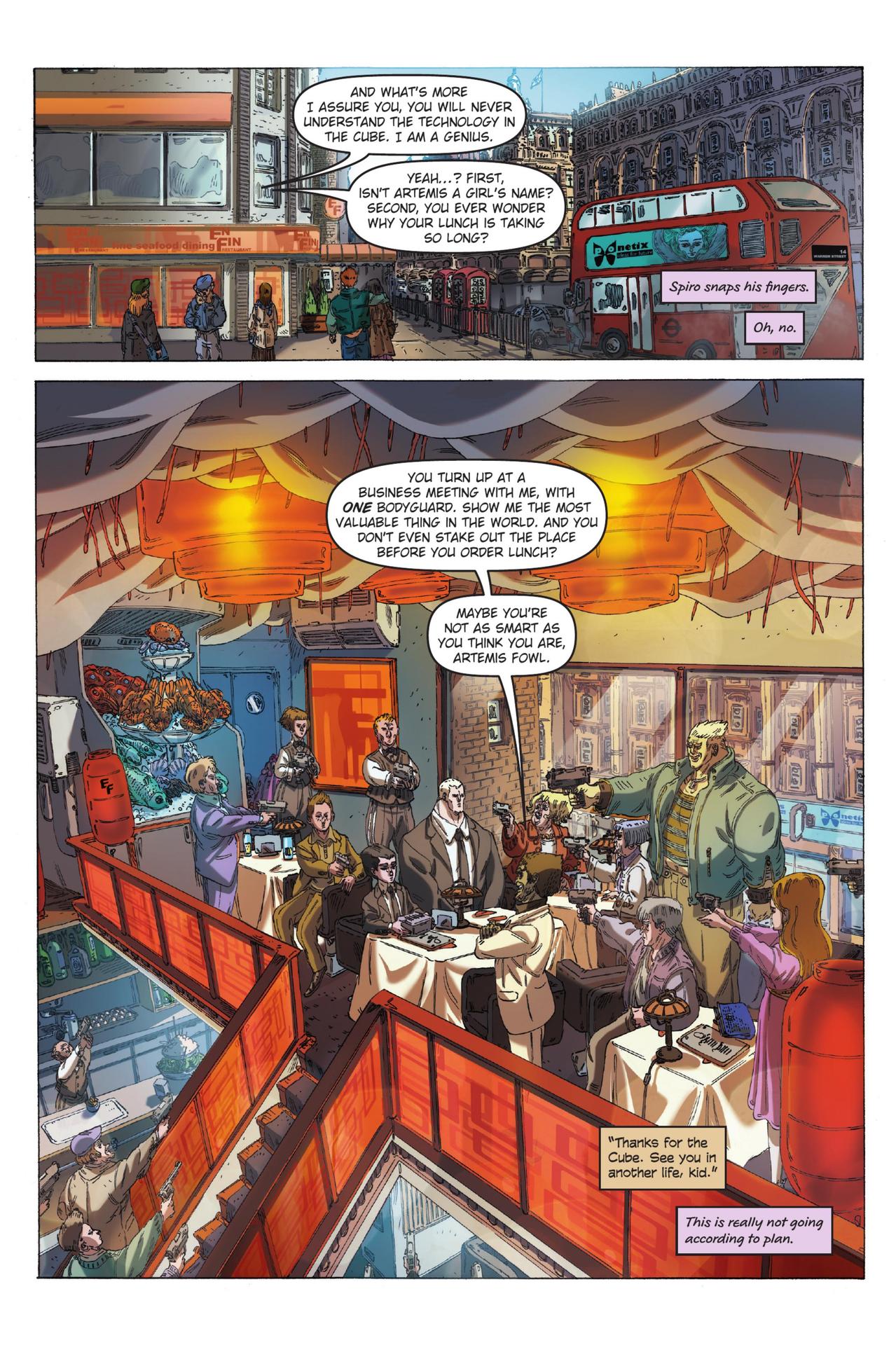 Read online Artemis Fowl: The Eternity Code comic -  Issue # TPB - 13