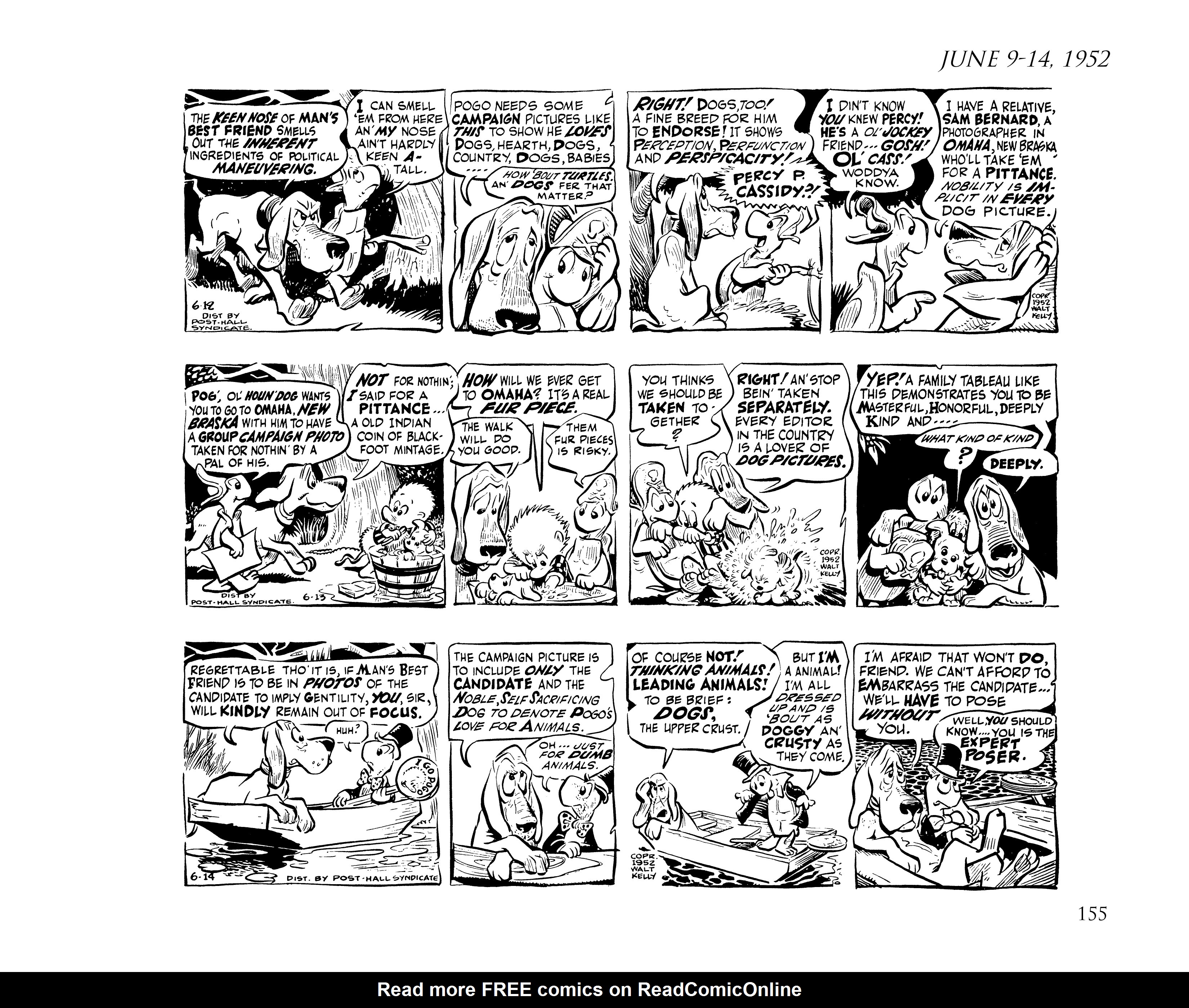 Read online Pogo by Walt Kelly: The Complete Syndicated Comic Strips comic -  Issue # TPB 2 (Part 2) - 73