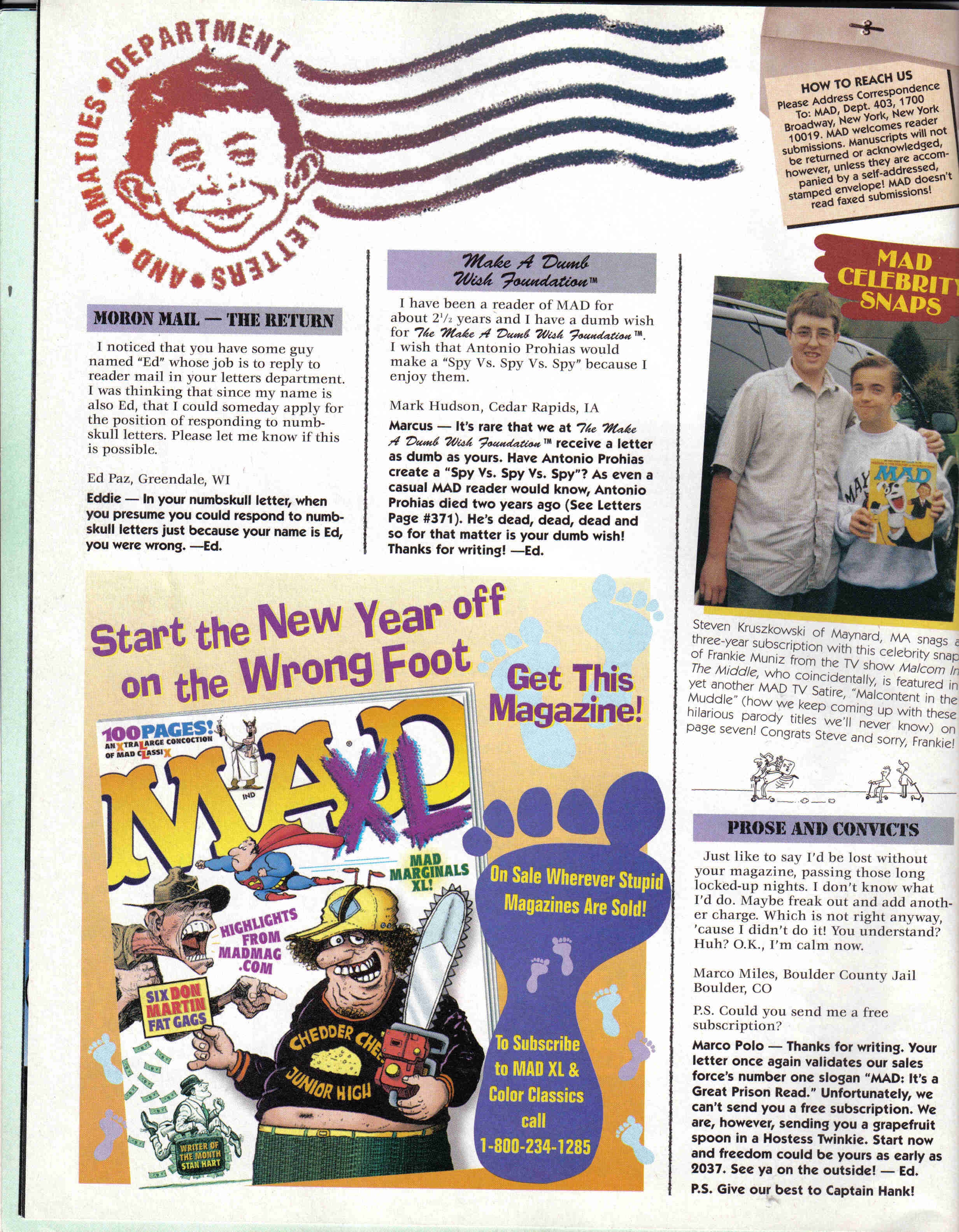 Read online MAD comic -  Issue #403 - 4