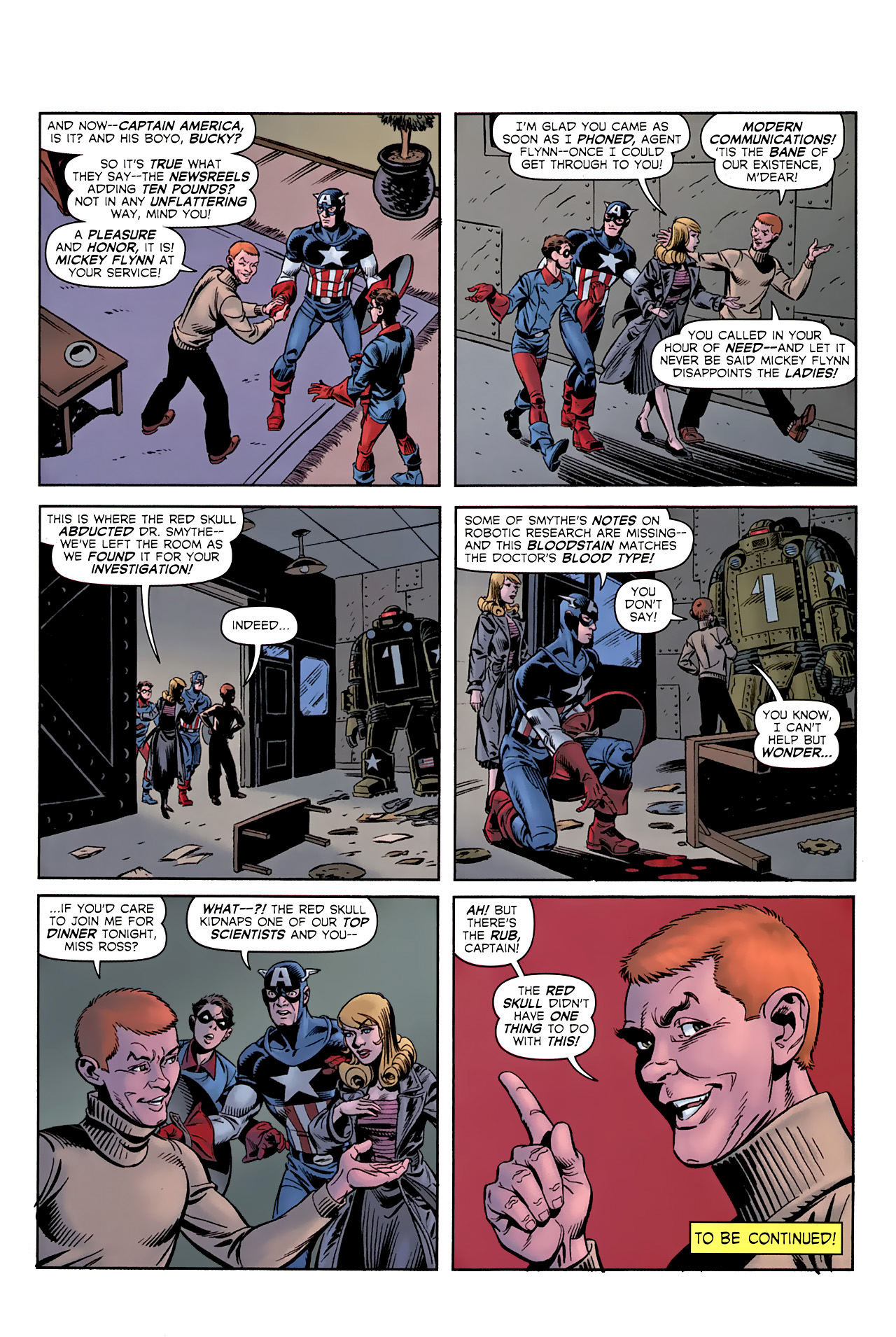 Read online Captain America: The 1940s Newspaper Strip comic -  Issue #1 - 28