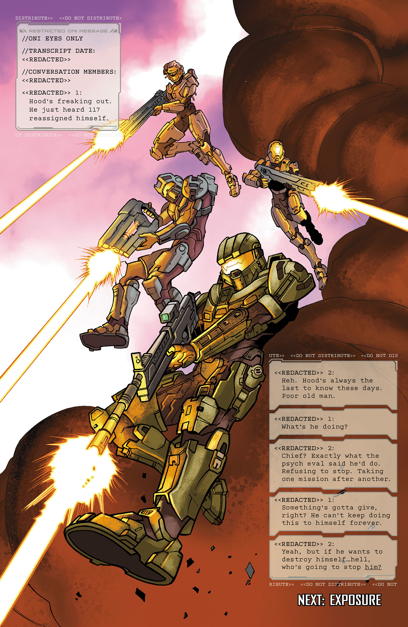 Read online Halo: Escalation comic -  Issue #10 - 24