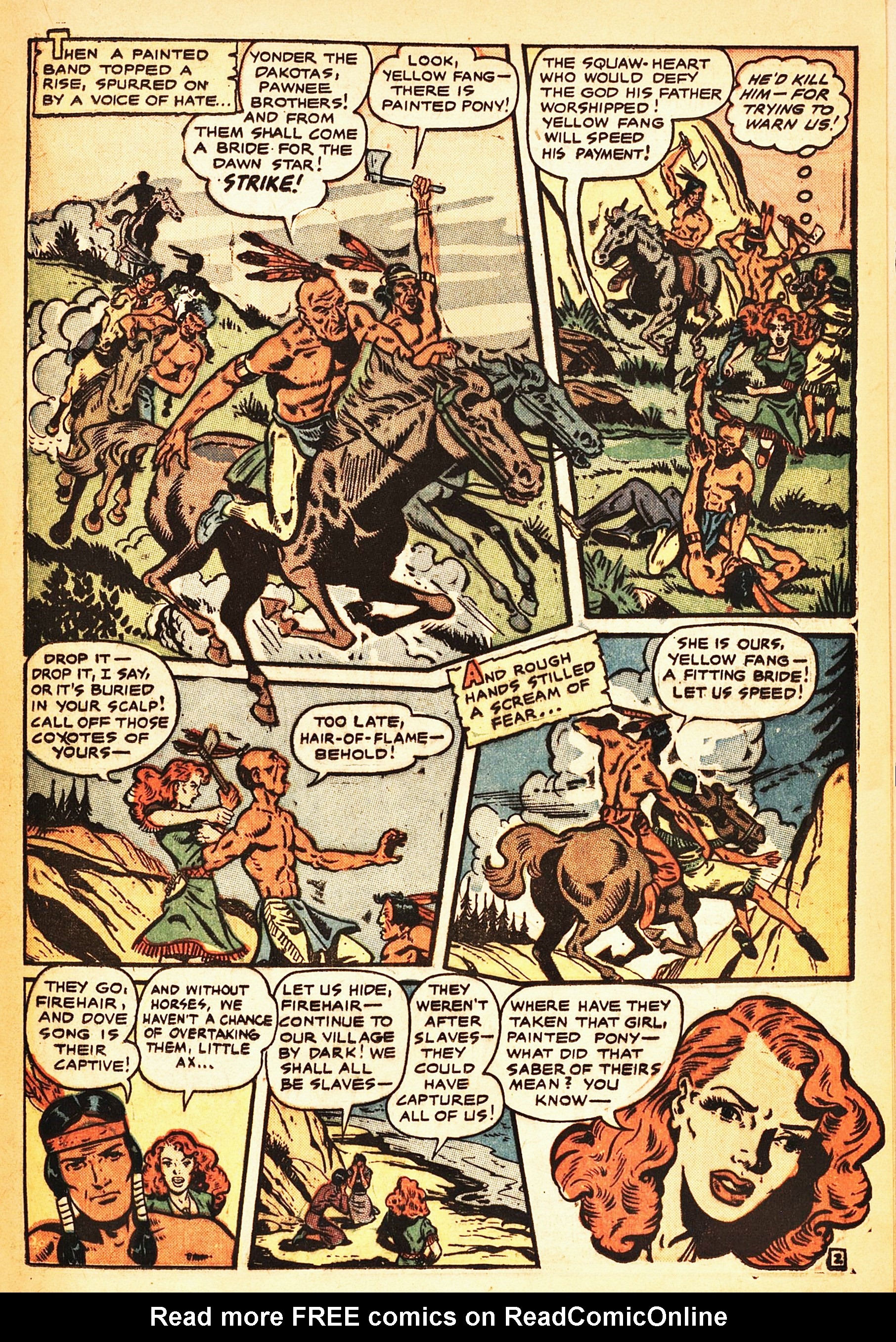 Read online Firehair (1951) comic -  Issue #9 - 21