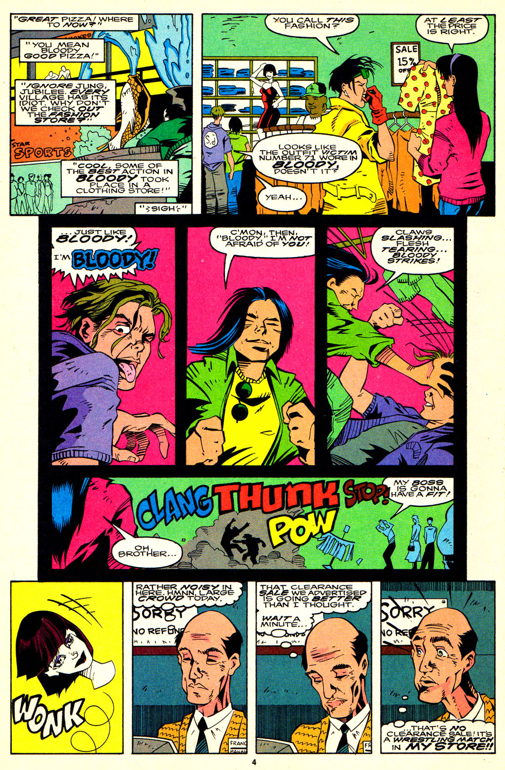 Read online Spider-Man "How to Beat the Bully" / Jubilee "Peer Pressure" comic -  Issue # Full - 6