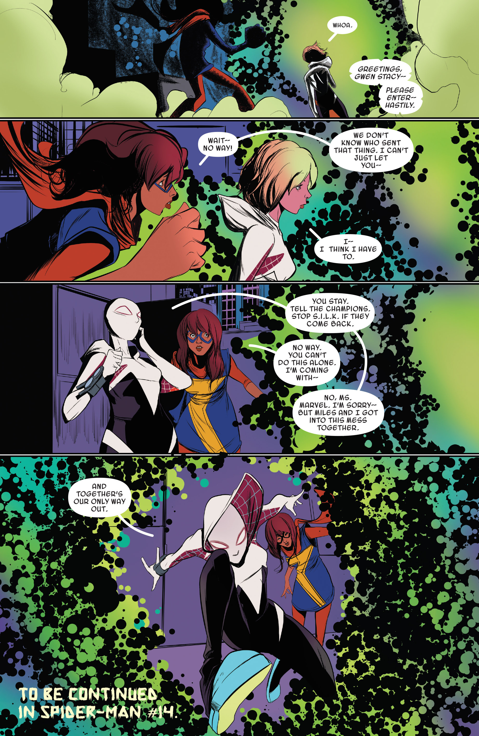 Read online Spider-Gwen [II] comic -  Issue #17 - 22