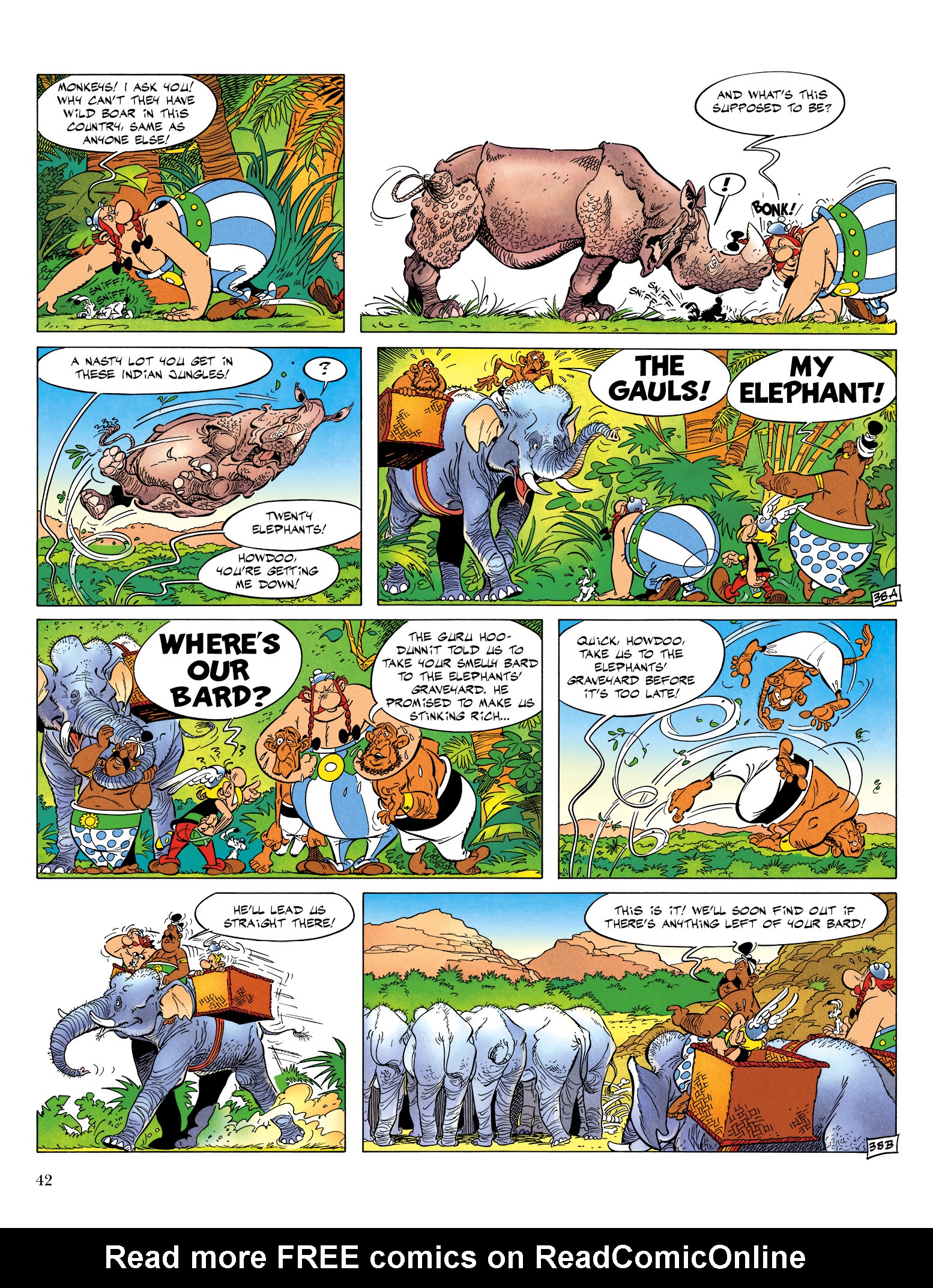 Read online Asterix comic -  Issue #28 - 43