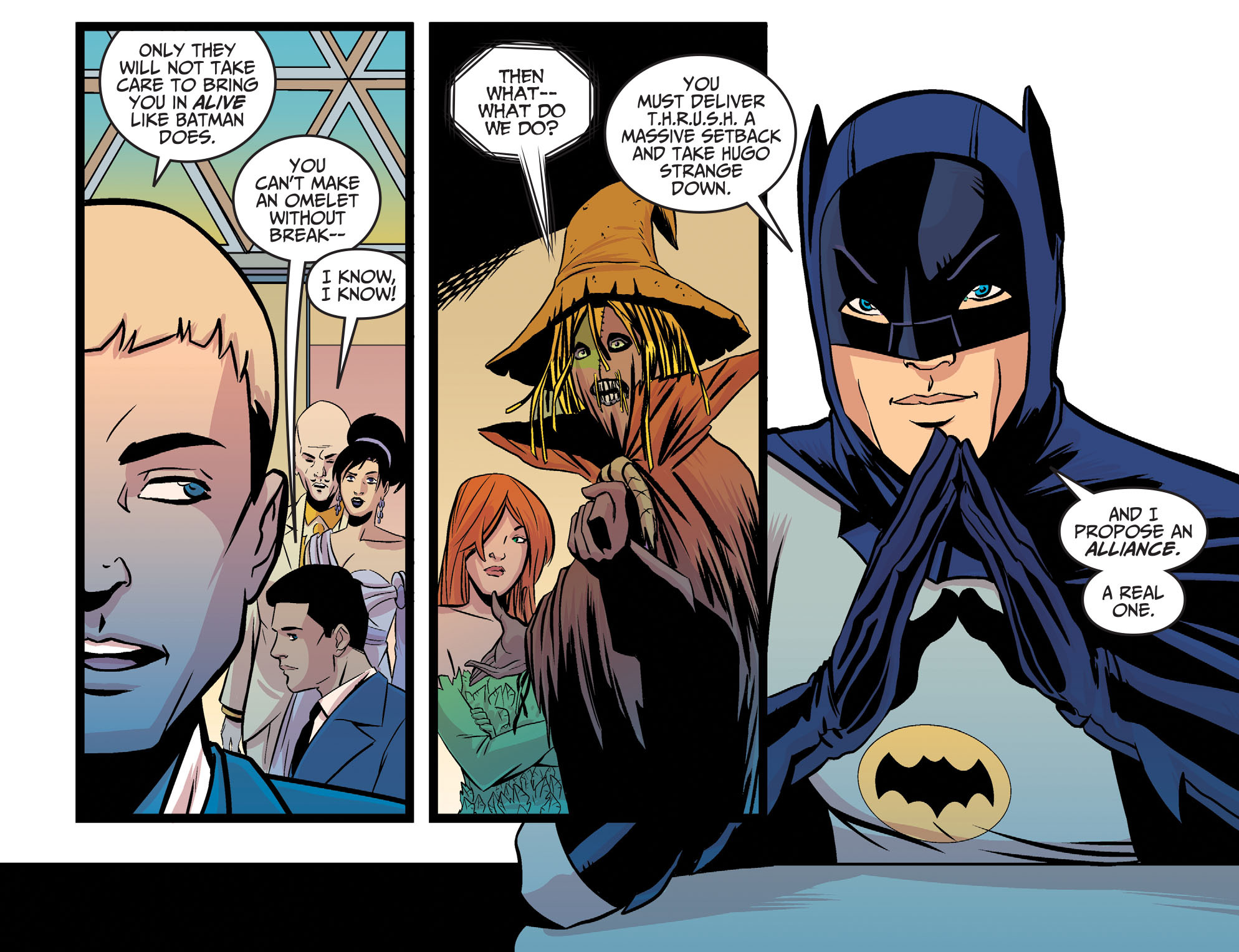 Read online Batman '66 Meets the Man from U.N.C.L.E. comic -  Issue #11 - 13