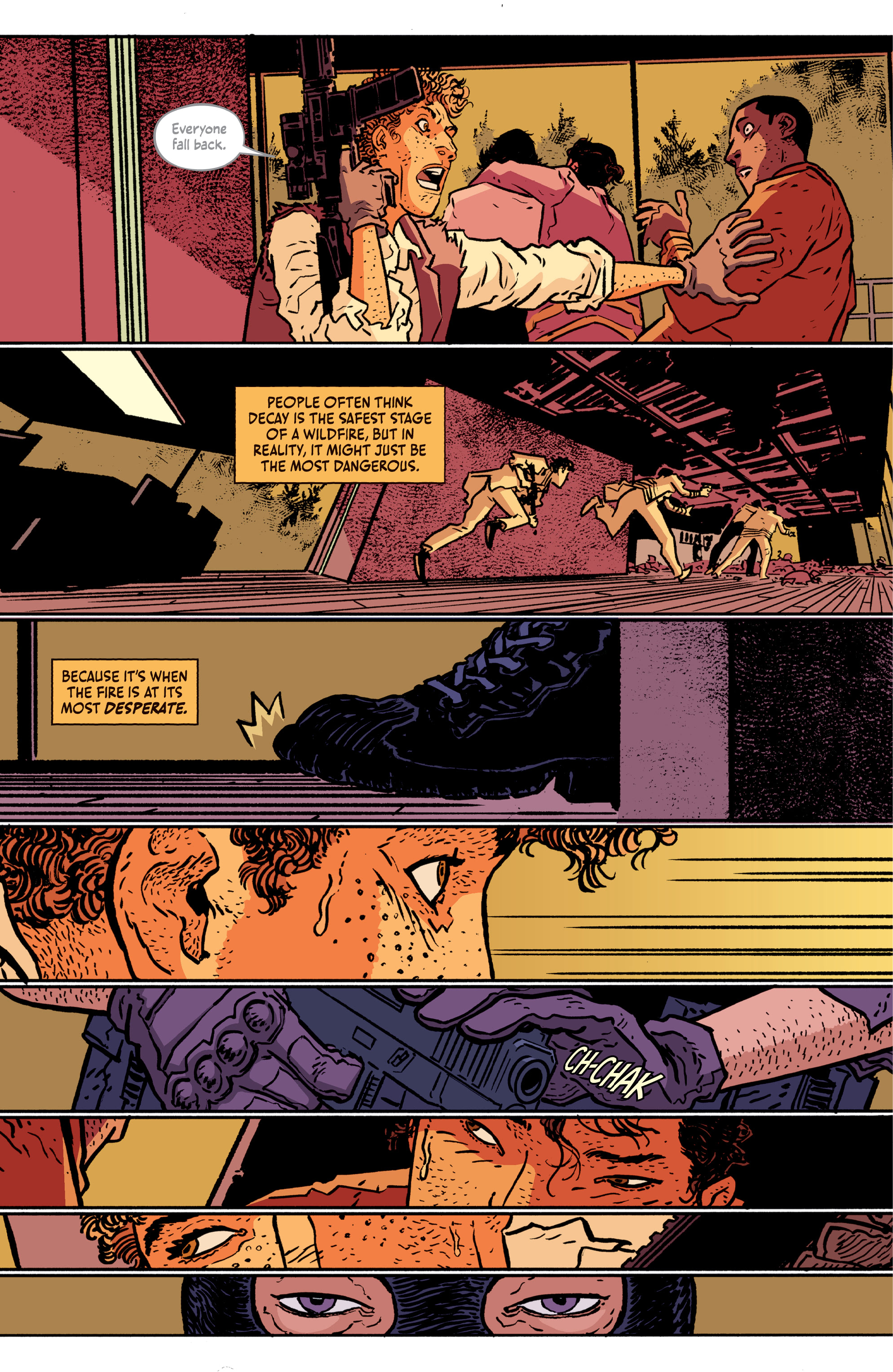 Read online Dark Spaces: Wildfire comic -  Issue #5 - 4