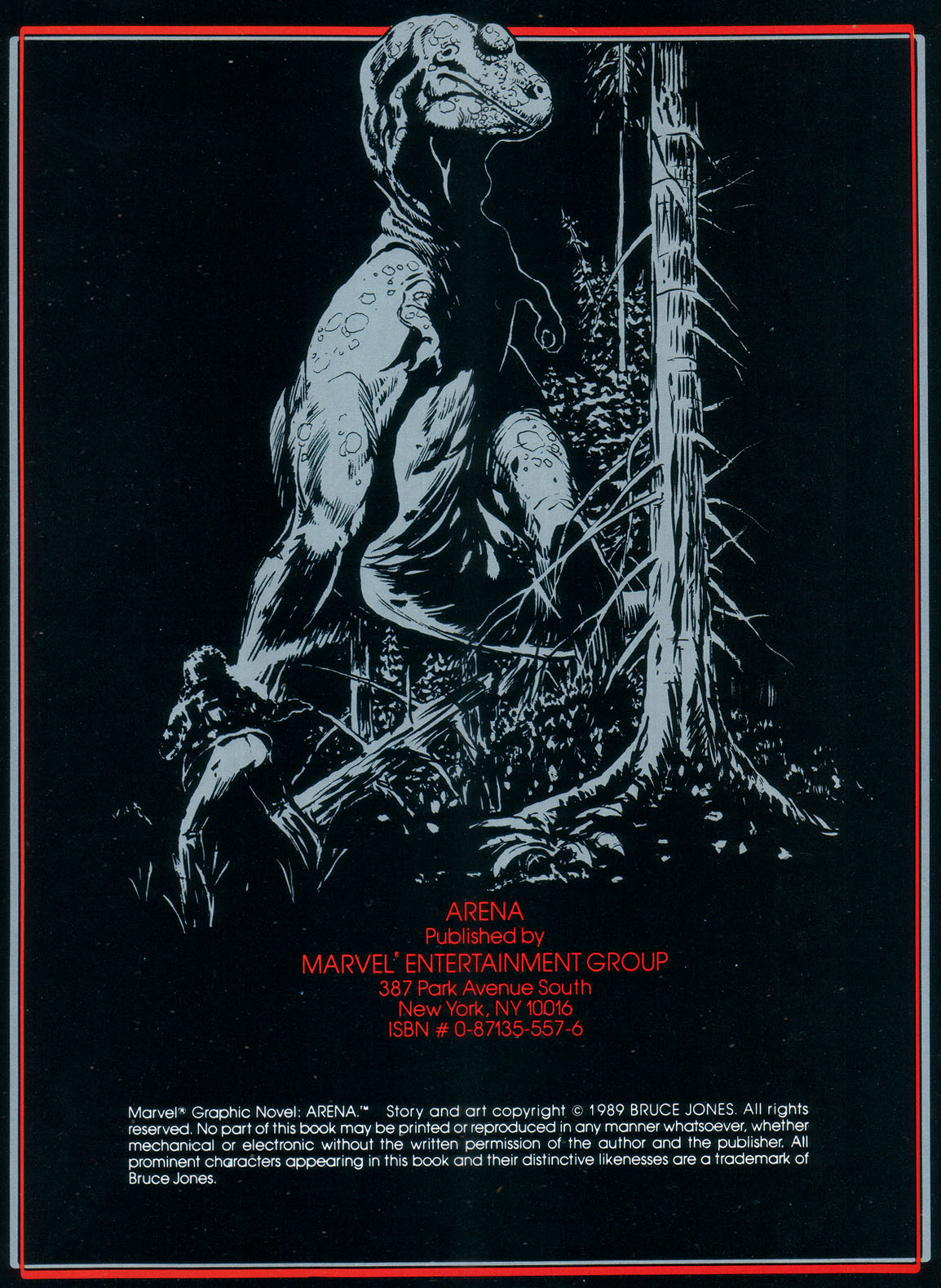 Read online Marvel Graphic Novel comic -  Issue #45 - Arena - 4