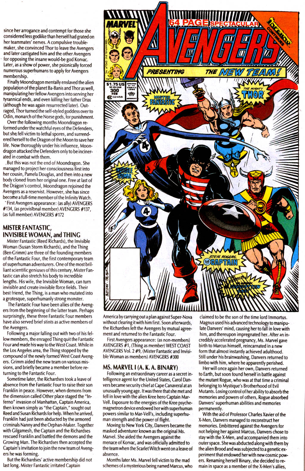 Read online The Avengers Log comic -  Issue # Full - 20