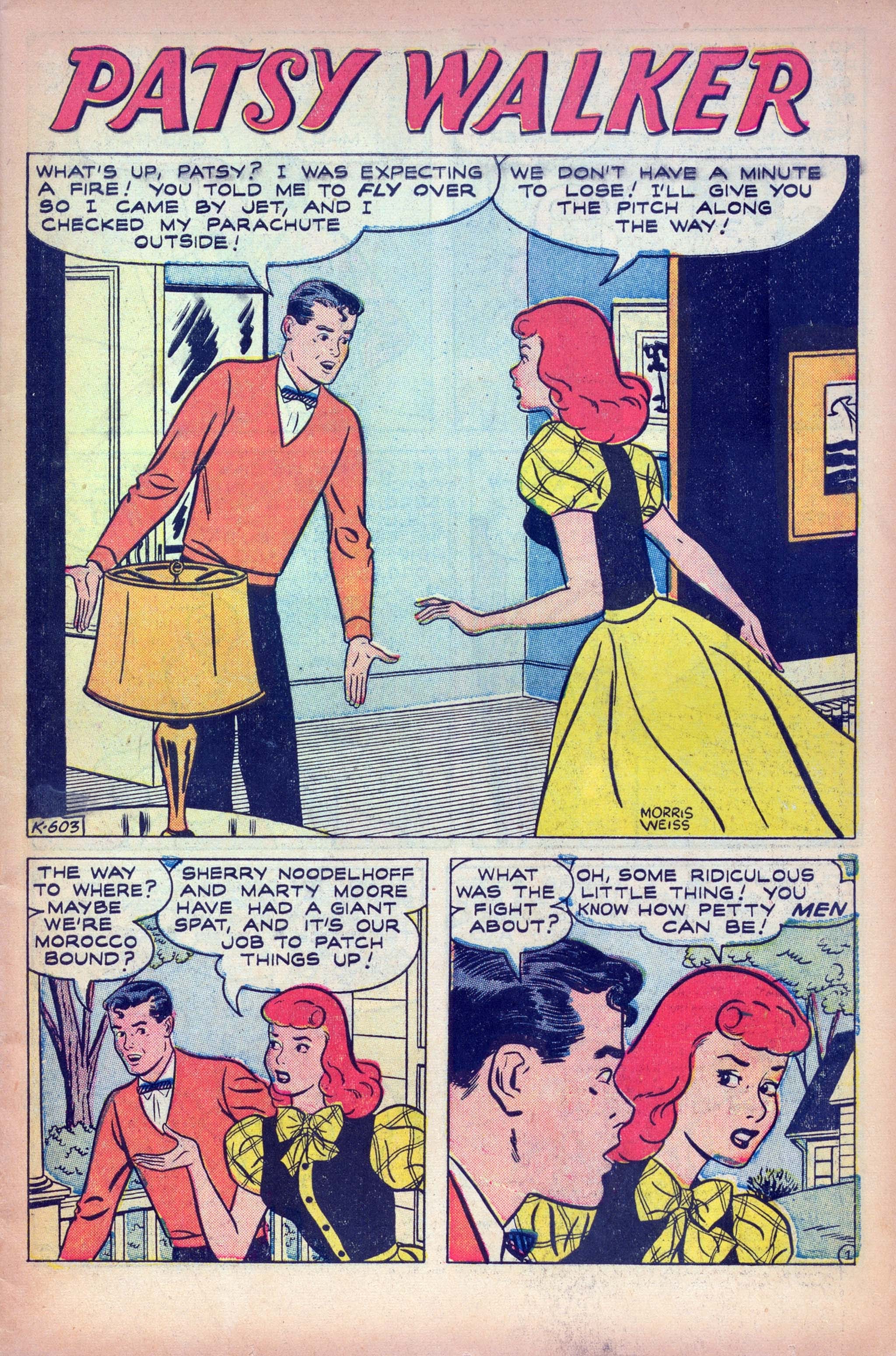 Read online Patsy and her Pals comic -  Issue #25 - 3