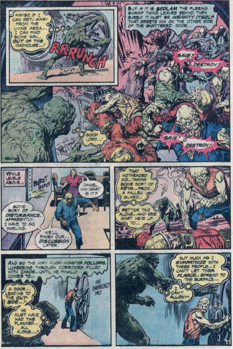 Read online Swamp Thing (1972) comic -  Issue #22 - 14