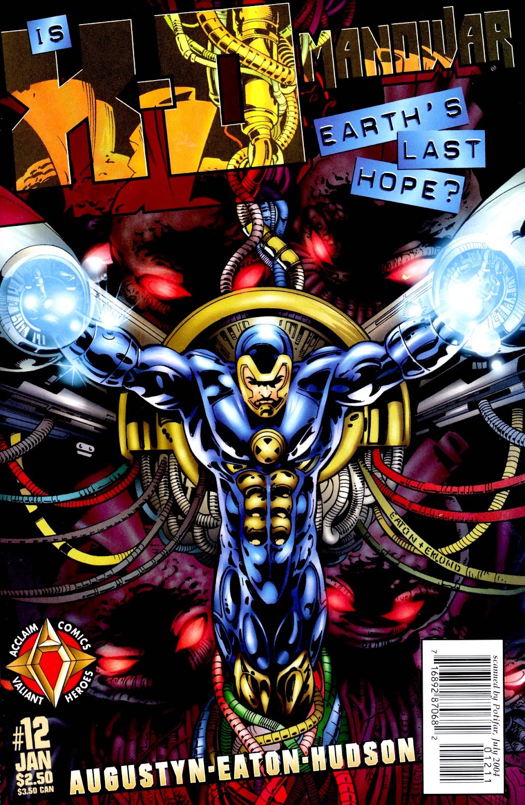 X-O Manowar (1996) issue 12 - Page 1