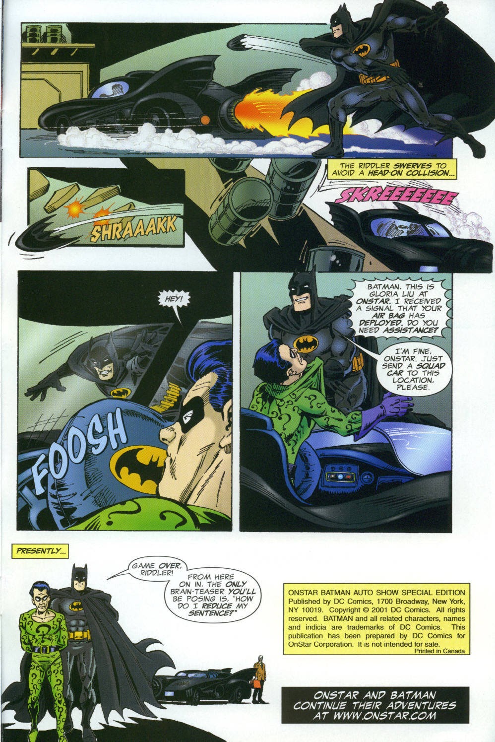 Read online Batman: Onstar comic -  Issue #1 - 11