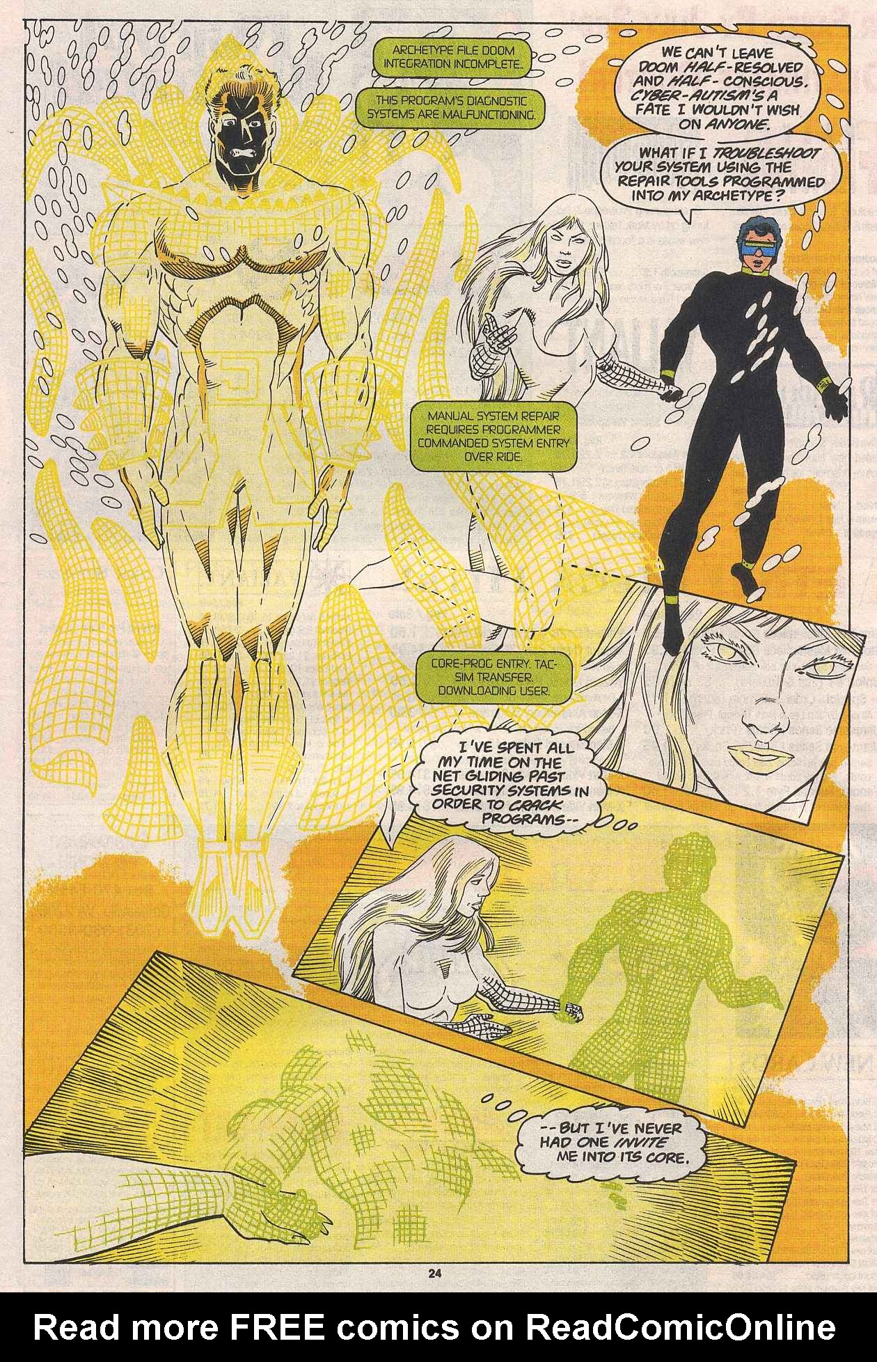 Read online Doom 2099 comic -  Issue #7 - 19
