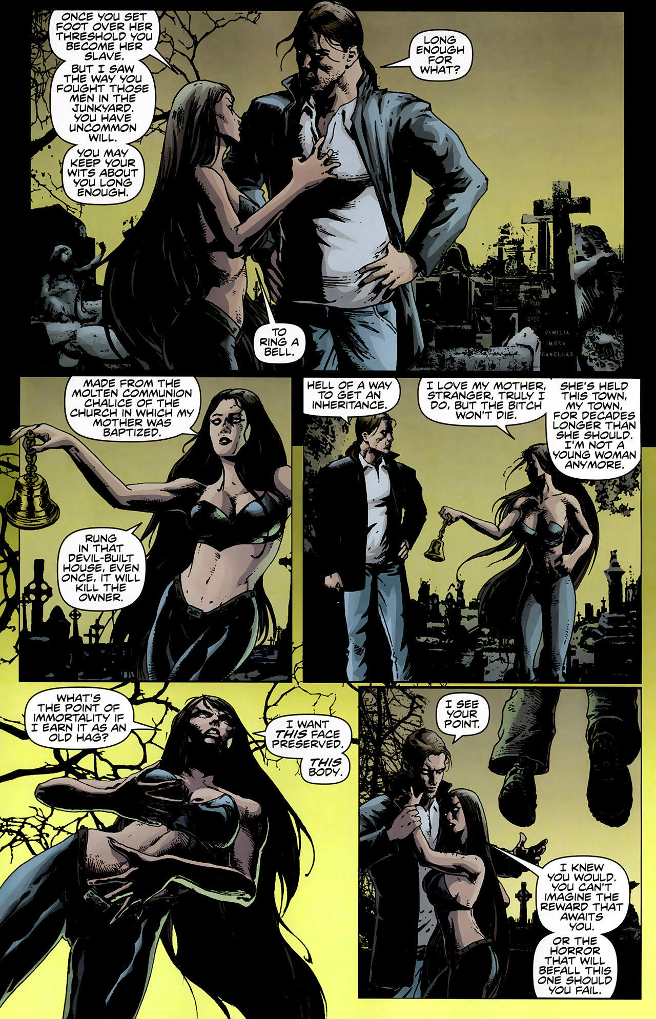 Read online The Darkness (2007) comic -  Issue #7 - 12