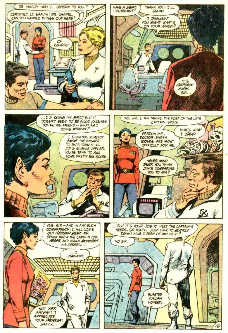 Read online Star Trek (1984) comic -  Issue #1 - 17