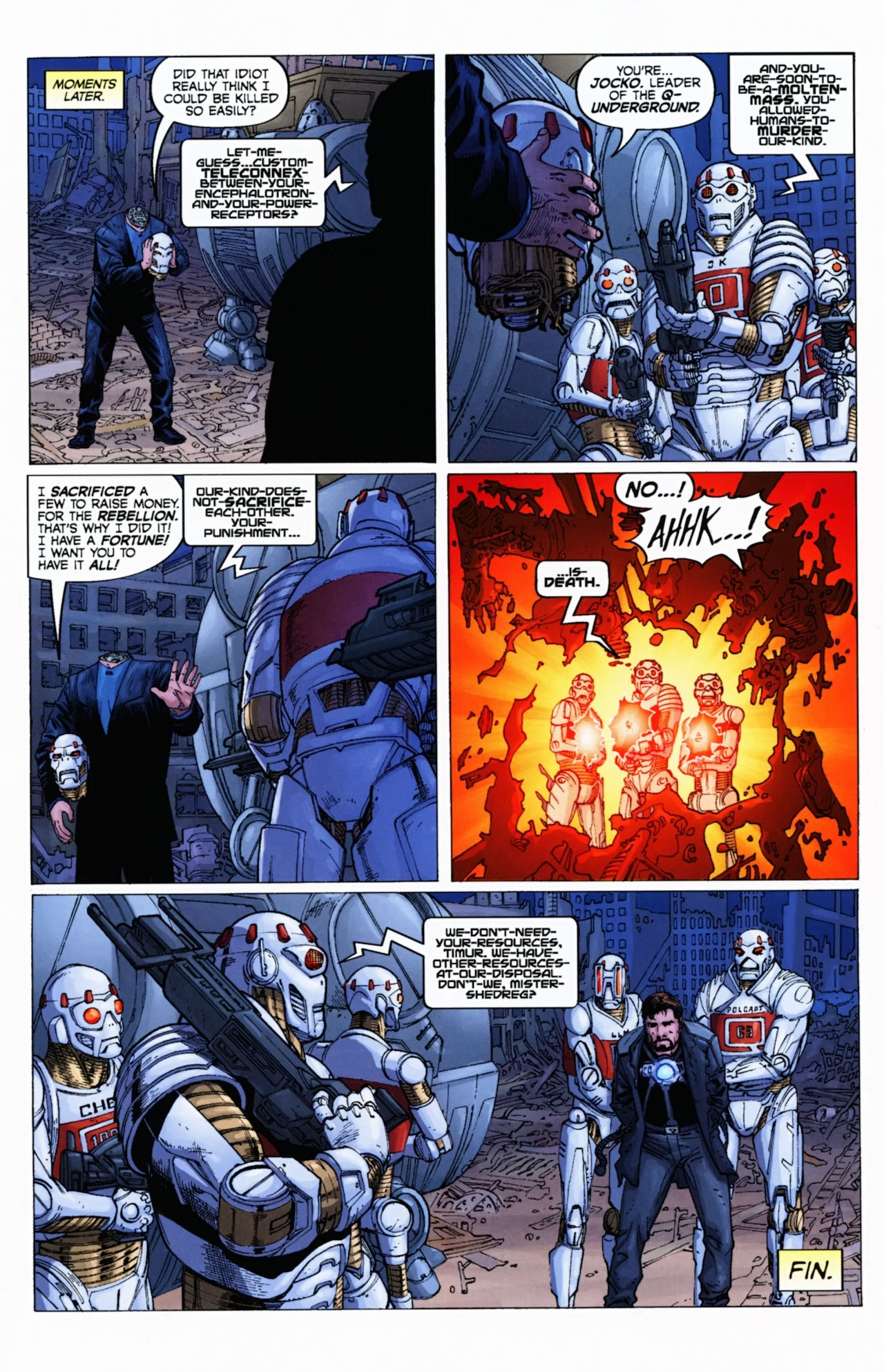Read online Magnus, Robot Fighter (2010) comic -  Issue #4 - 32