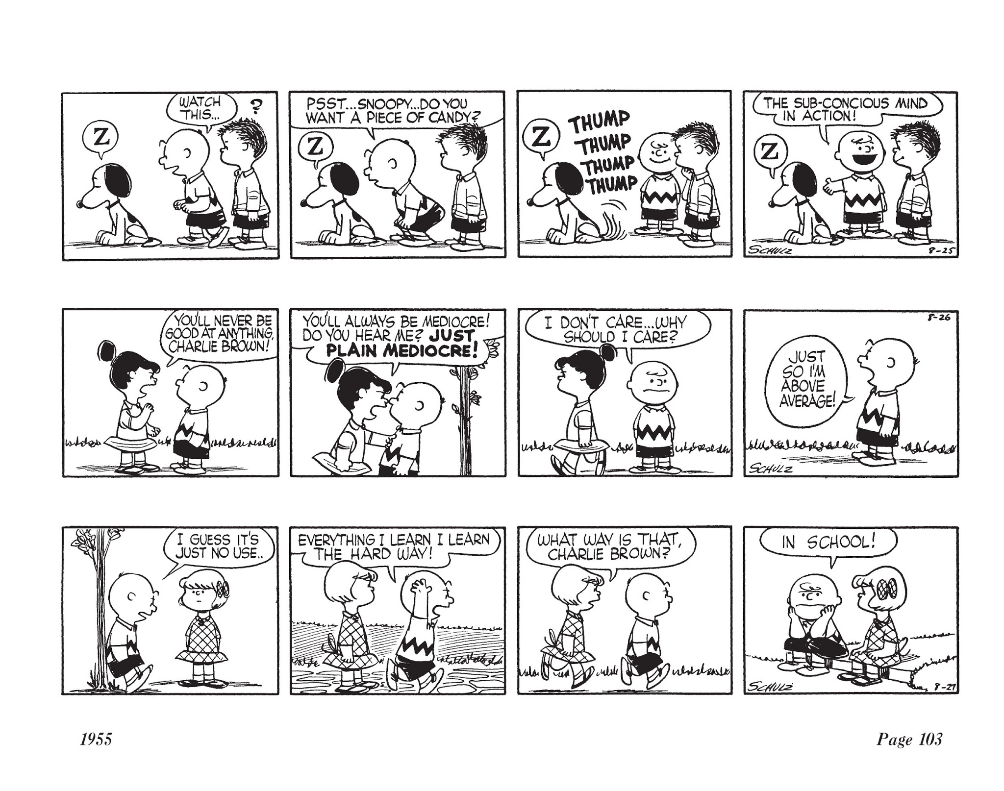 Read online The Complete Peanuts comic -  Issue # TPB 3 - 116
