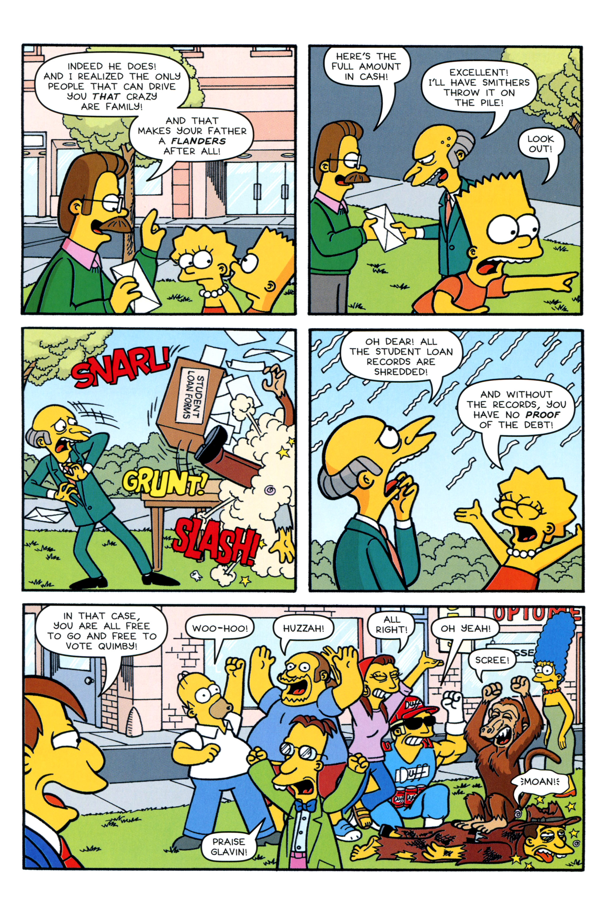 Read online Simpsons Comics comic -  Issue #213 - 23