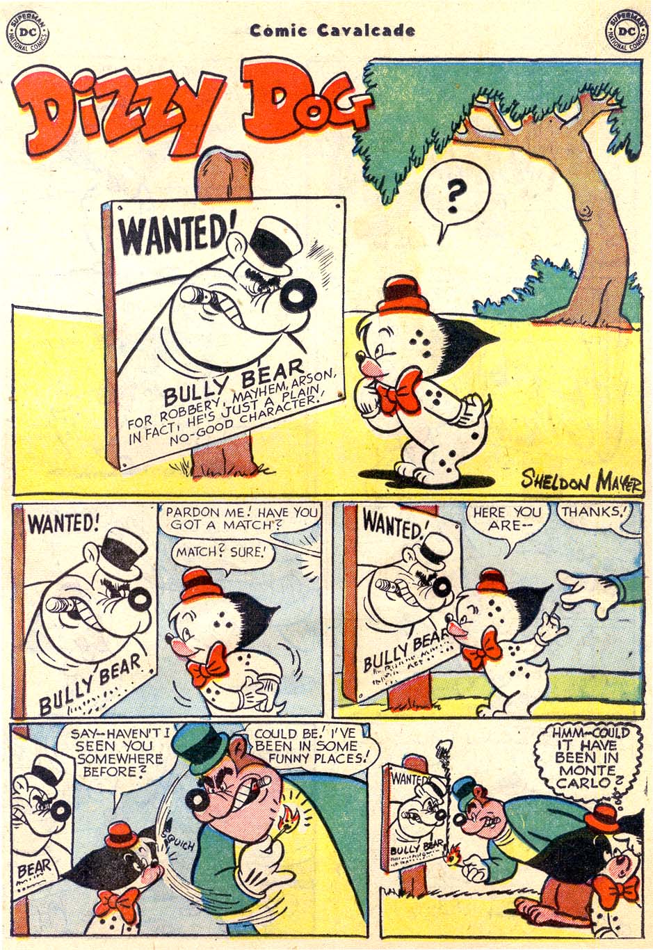 Read online Comic Cavalcade comic -  Issue #54 - 31